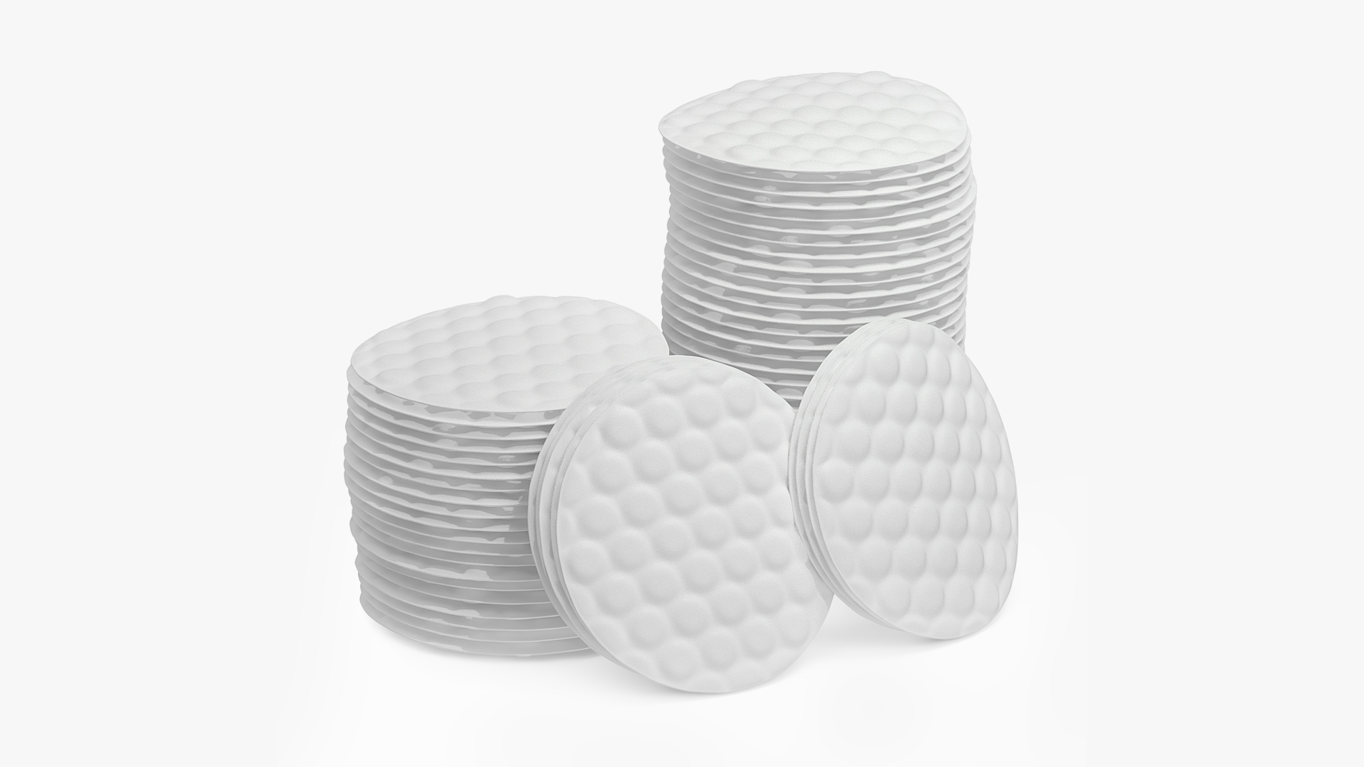 3D model Cosmetic Cotton Pads