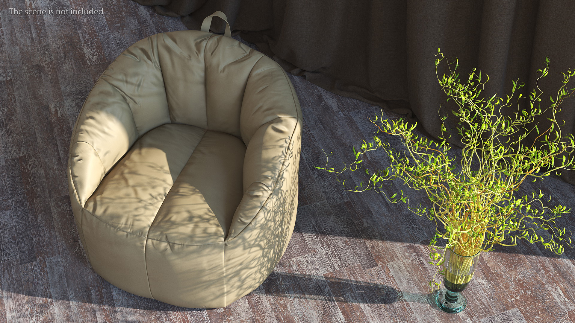 3D model Sofa Sack Beige