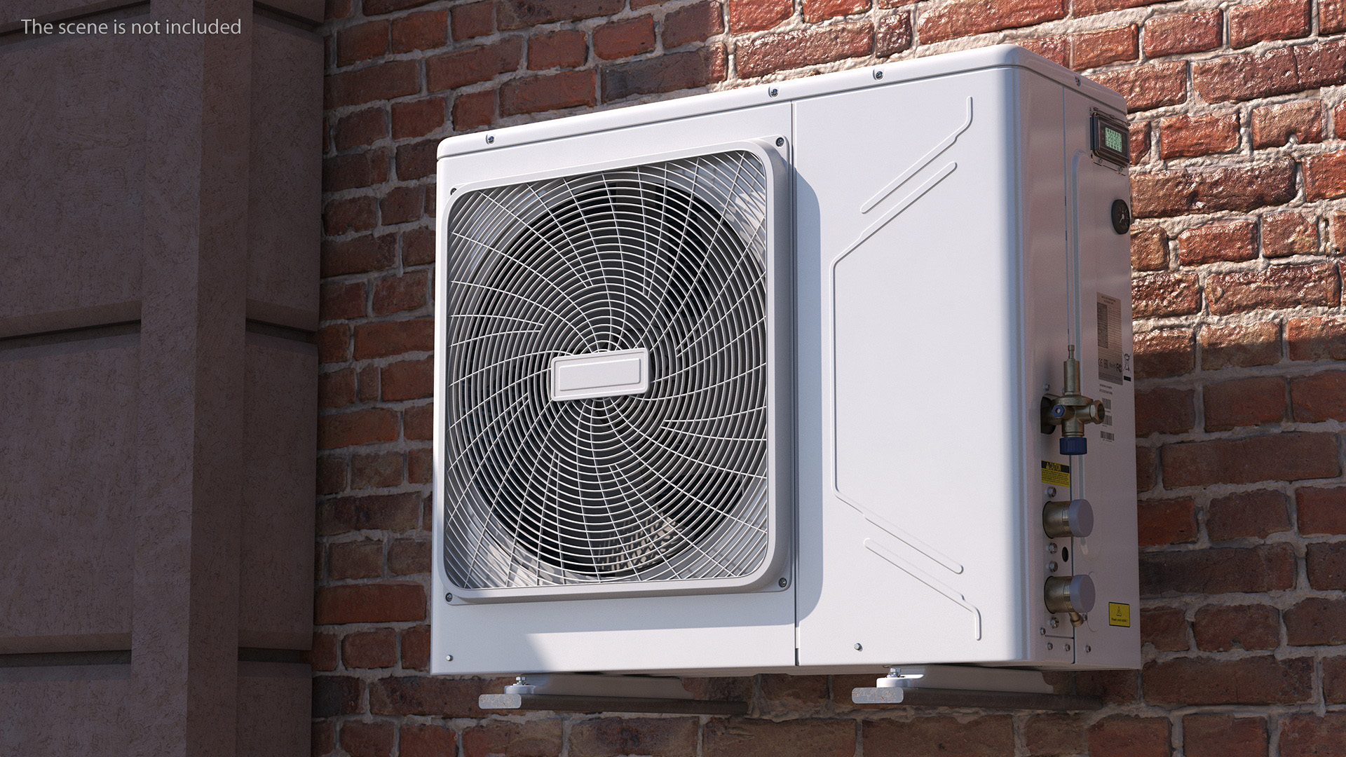 Split Air Conditioner Outdoor Unit 3D model