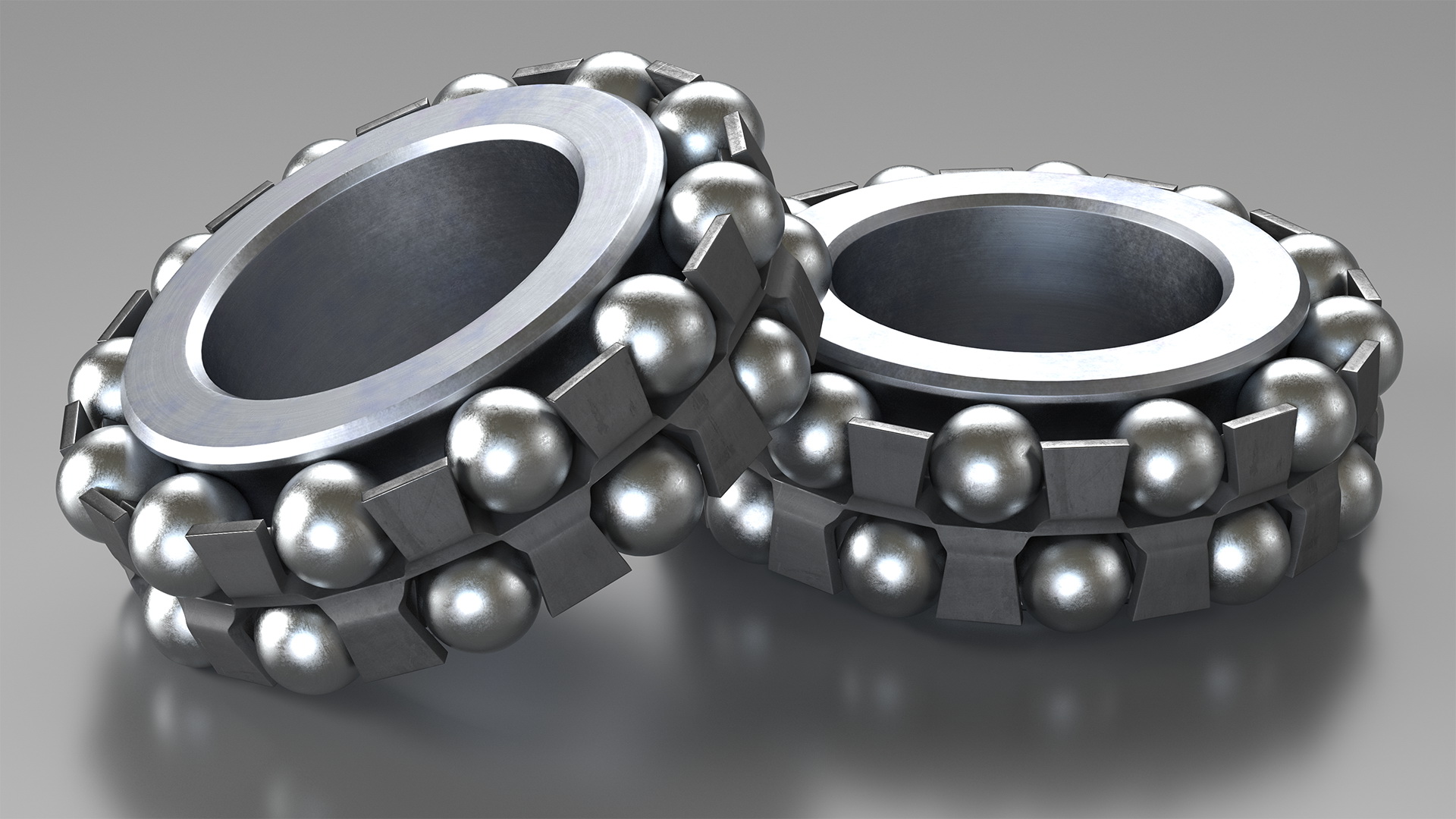 Inside Ball Bearing 3D model