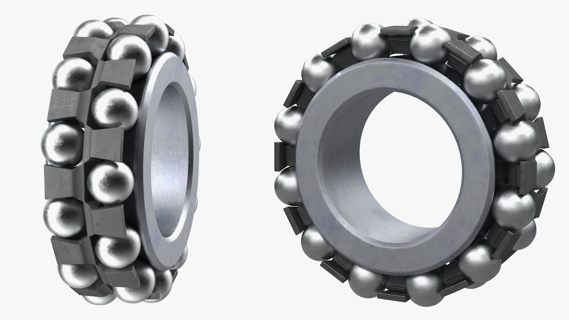 Inside Ball Bearing 3D model