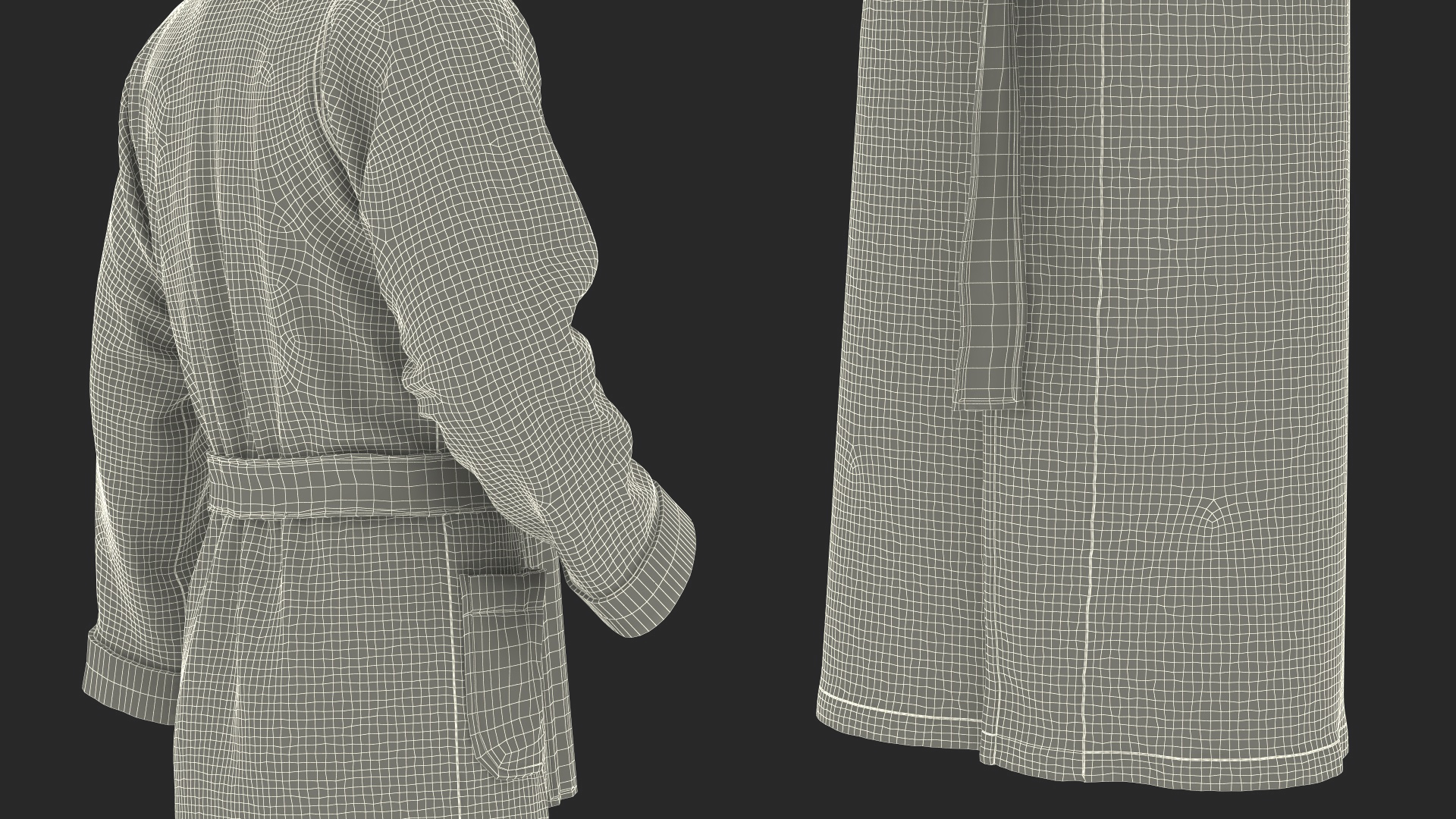 Spa Bathrobe 3D