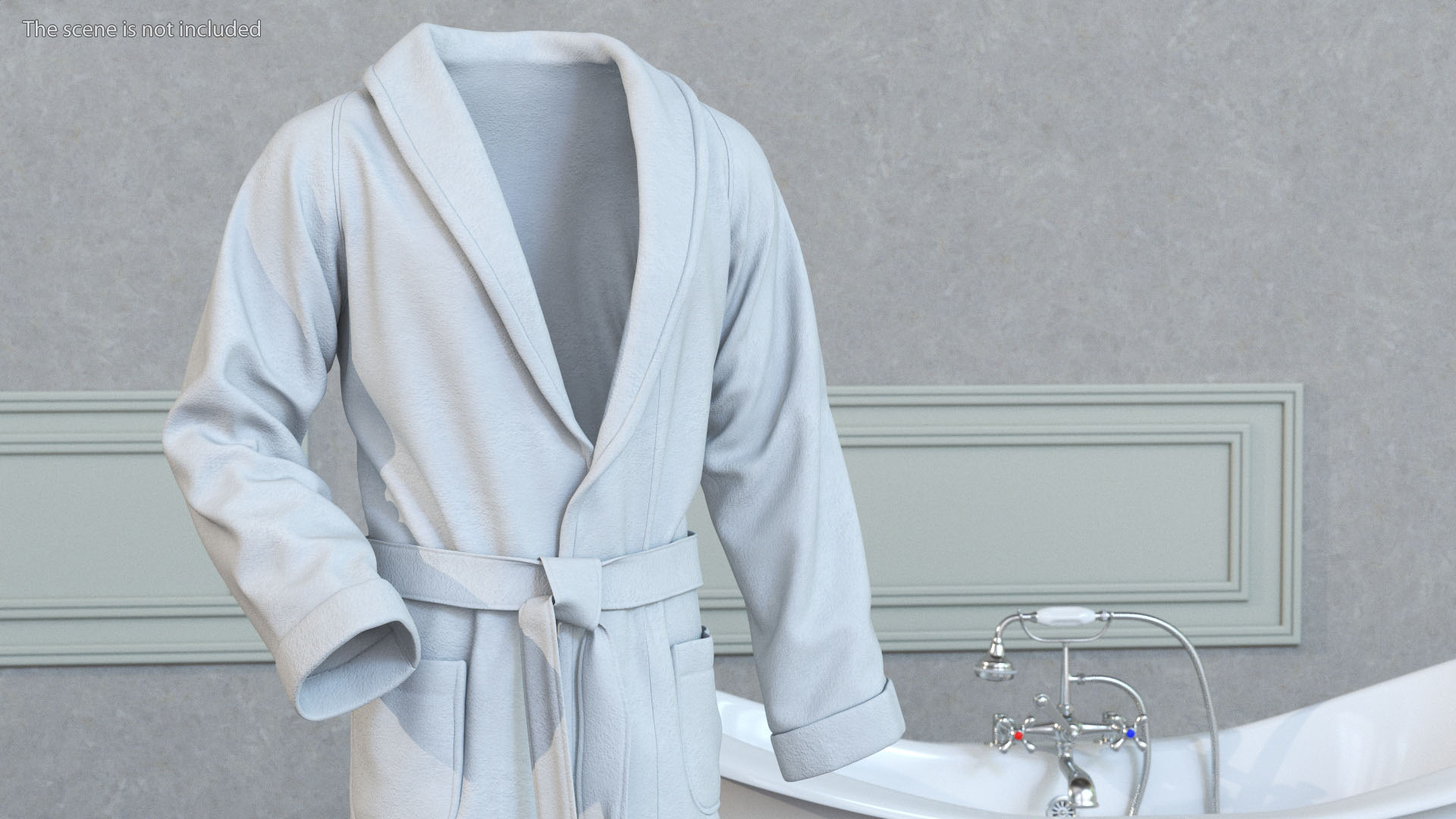 Spa Bathrobe 3D