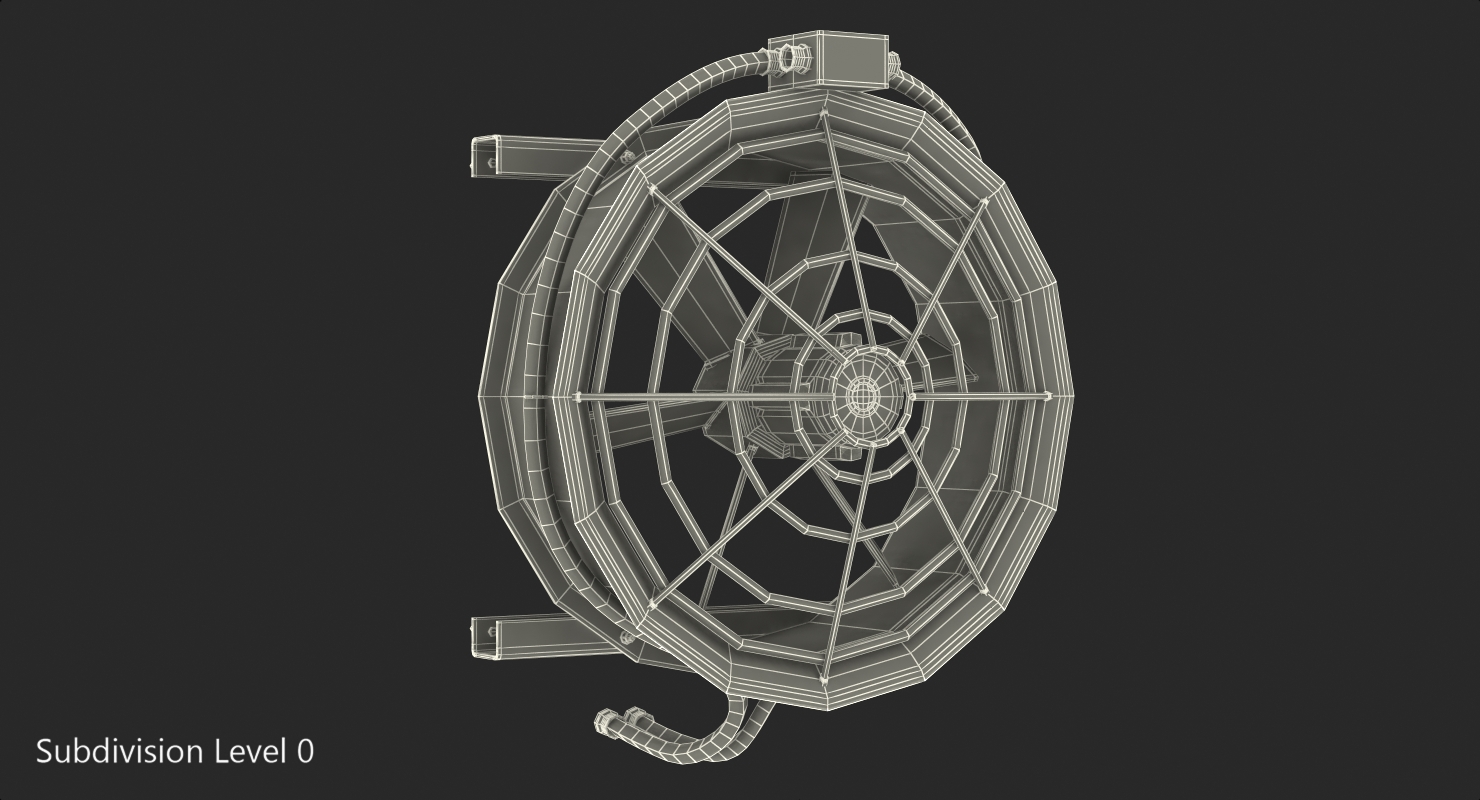 3D Industrial Fan Cooler