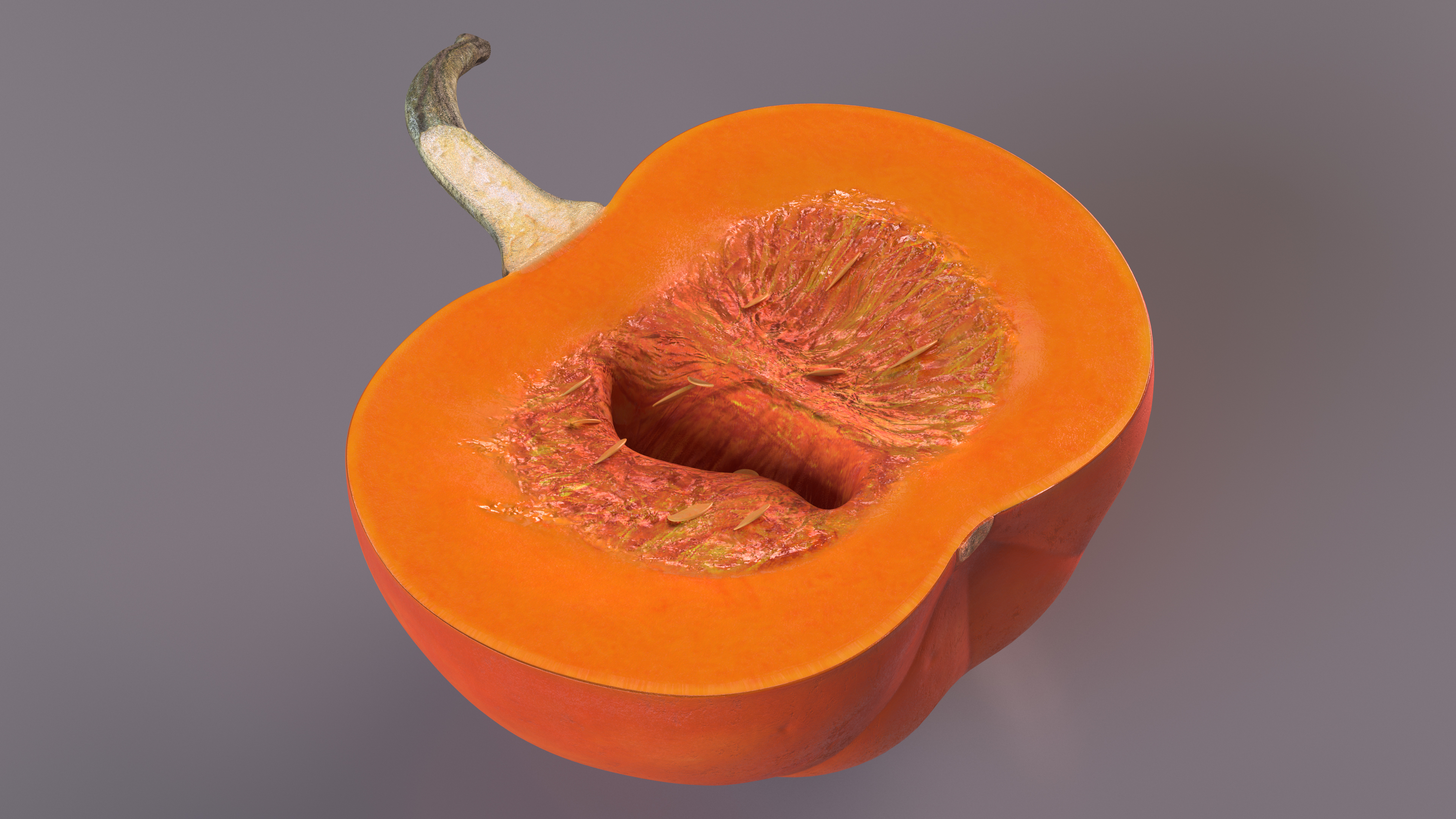 3D Cut Pumpkin