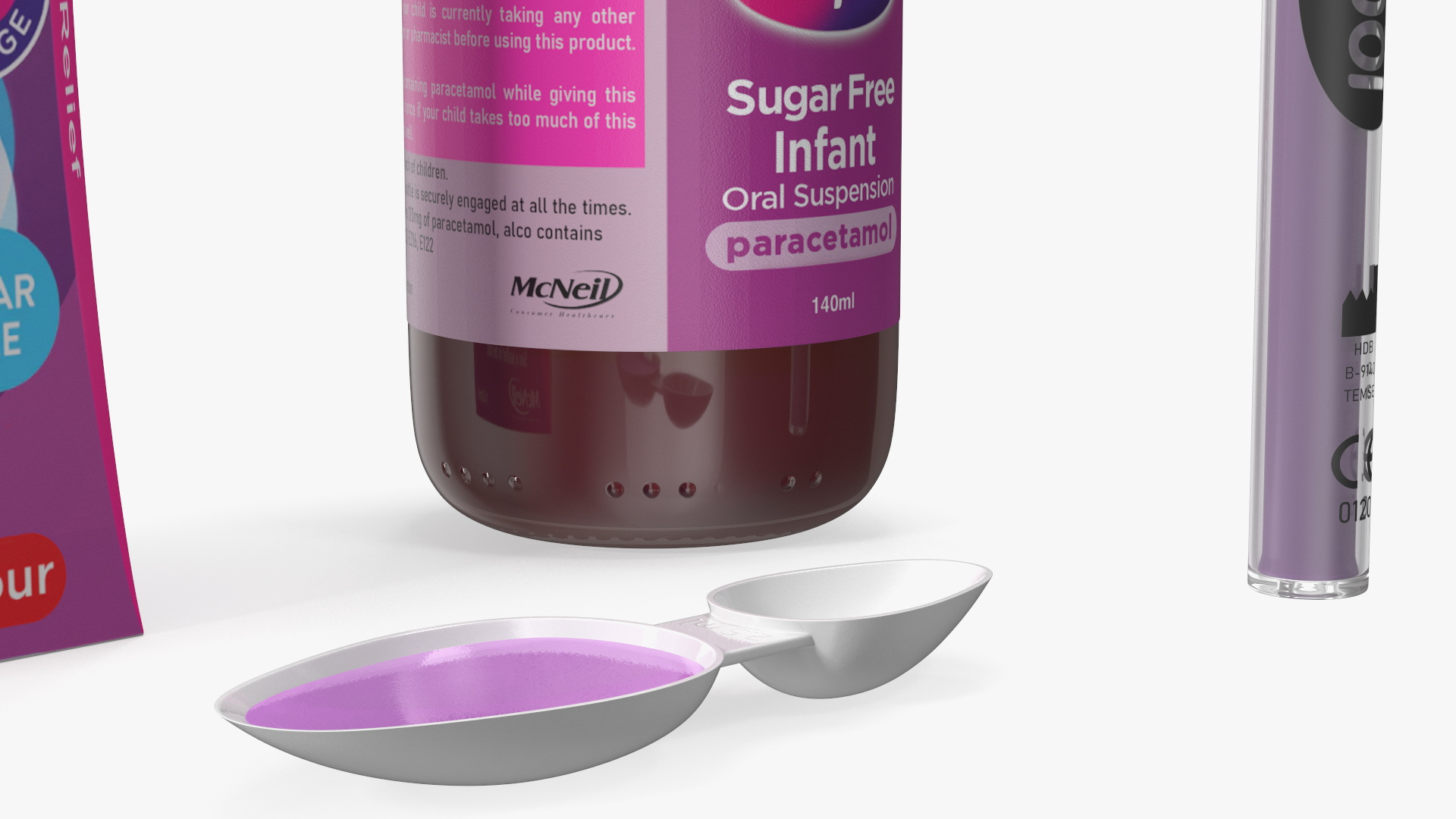 3D Infant Calpol Suspension Kit model