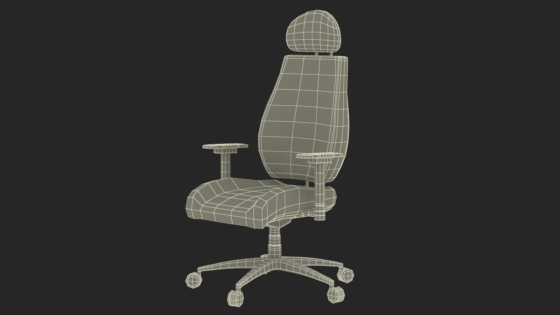 3D model Armchair