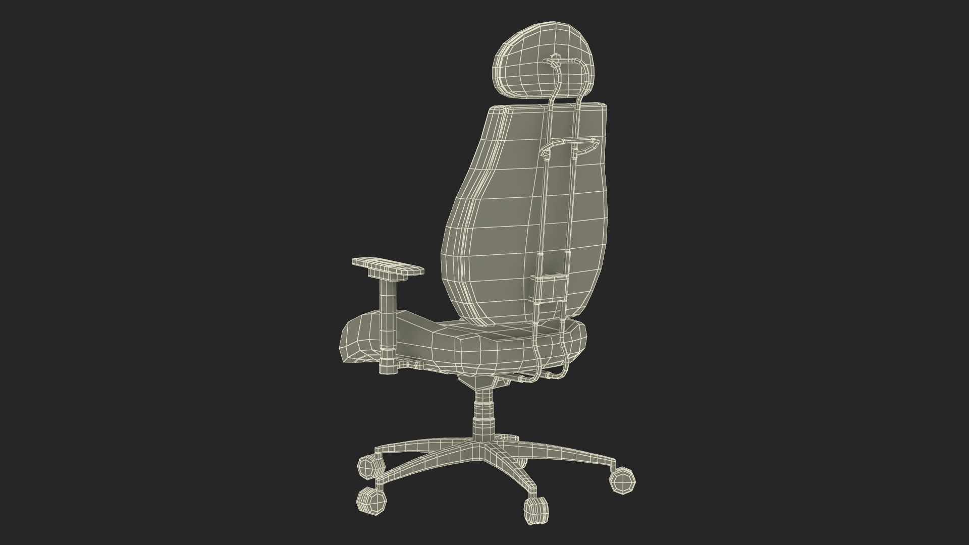 3D model Armchair