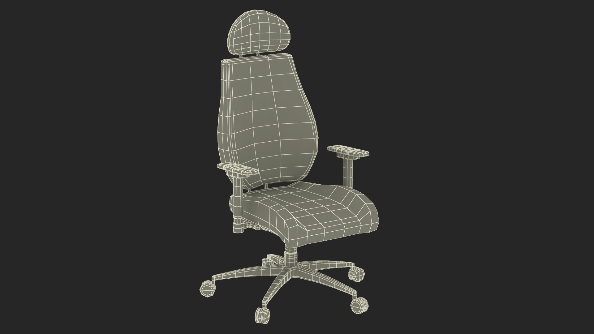 3D model Armchair