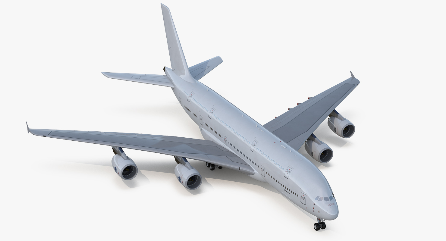 3D Airbus A380 900 Generic model