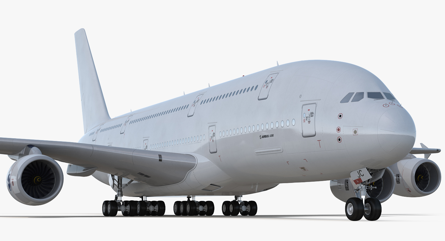 3D Airbus A380 900 Generic model