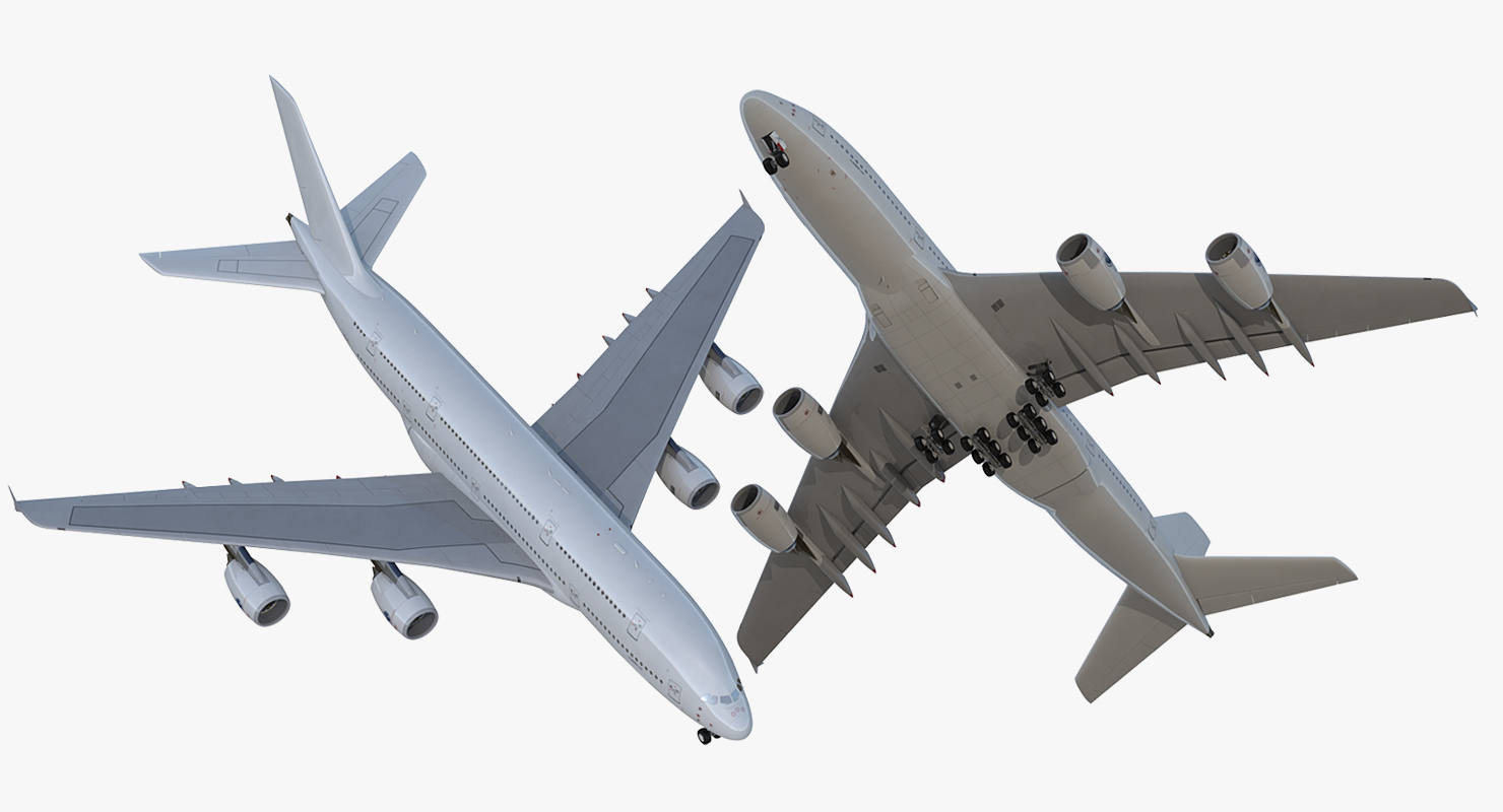 3D Airbus A380 900 Generic model