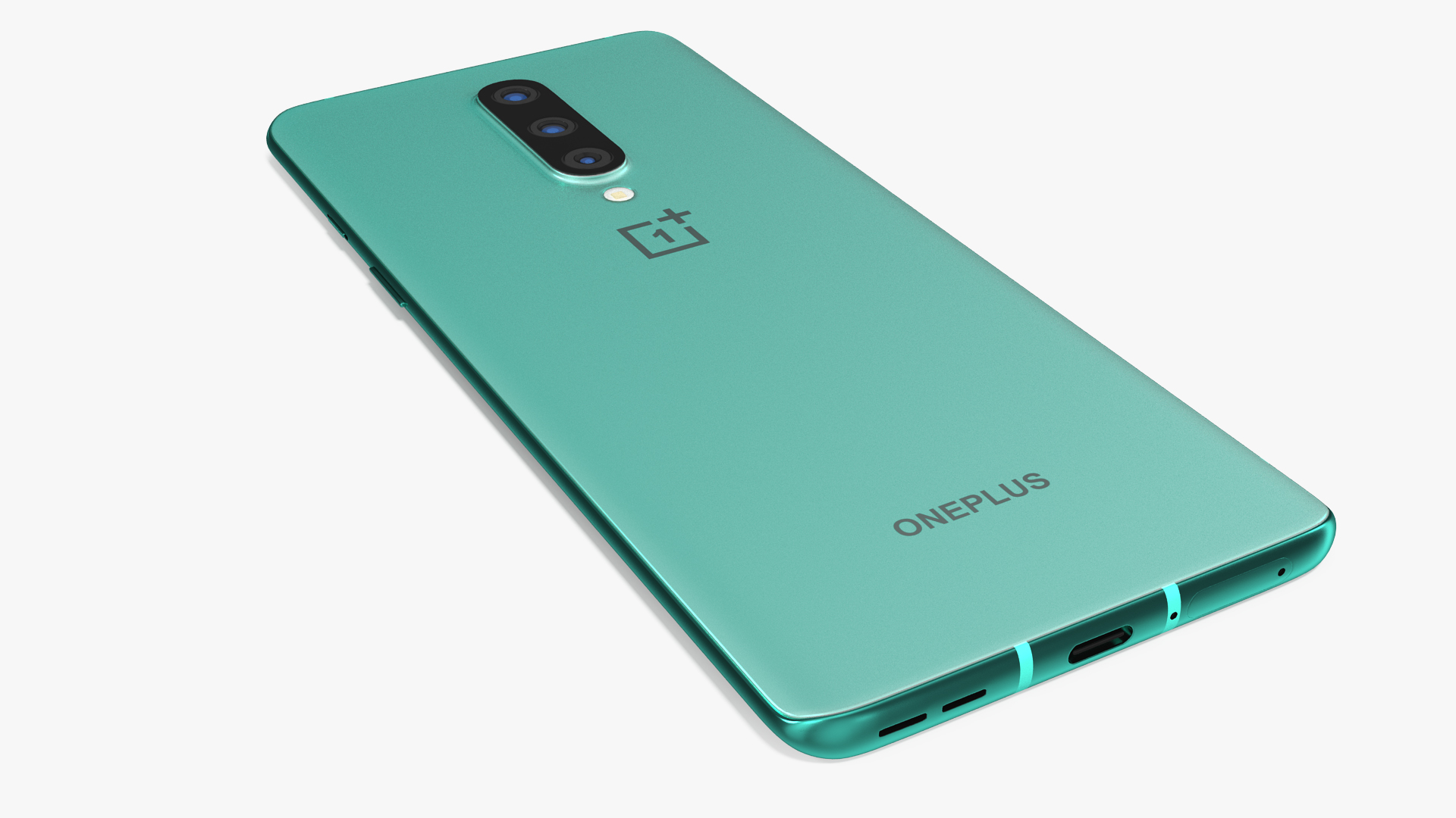 3D OnePlus 8 Glacial Green model