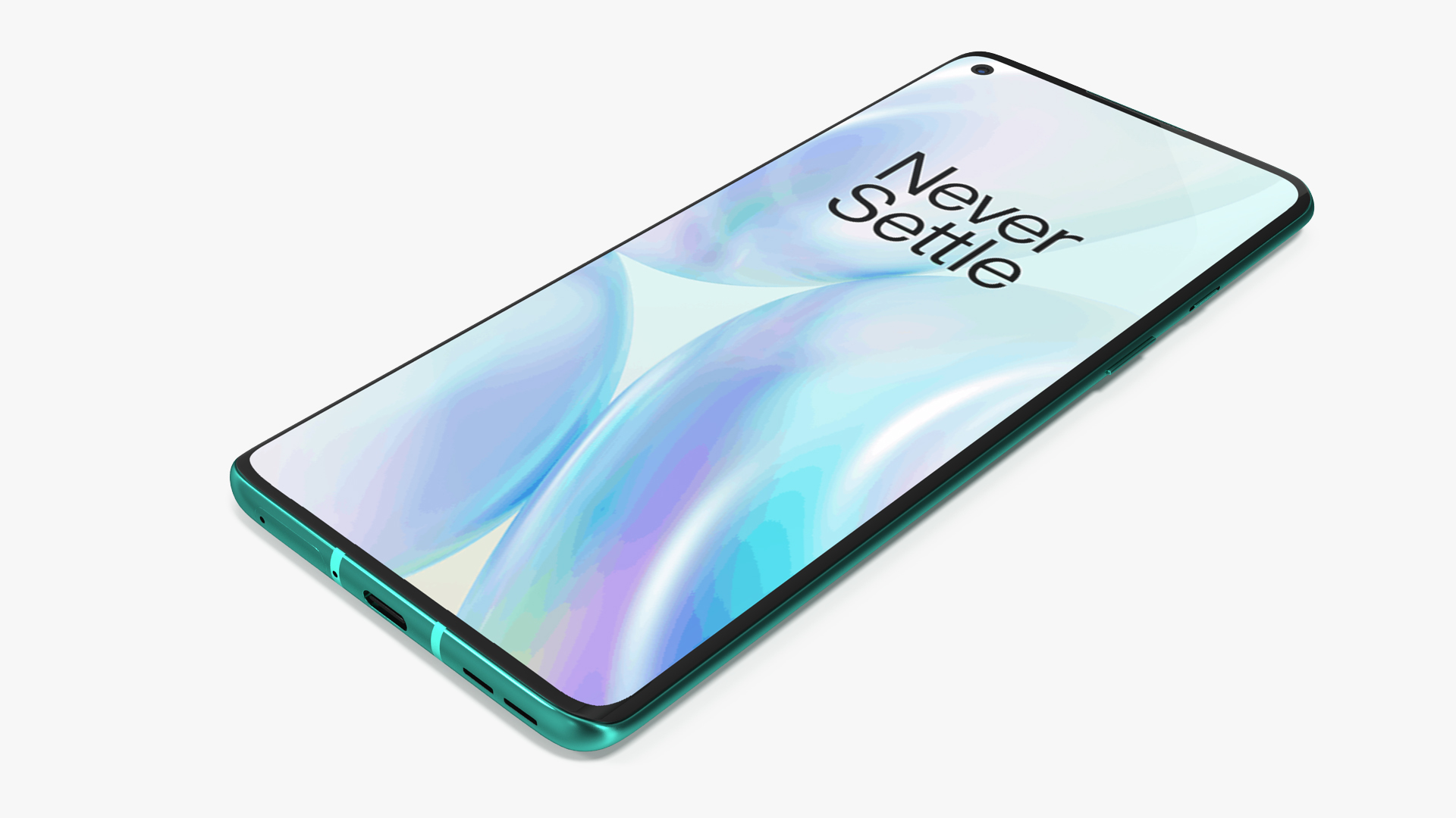 3D OnePlus 8 Glacial Green model