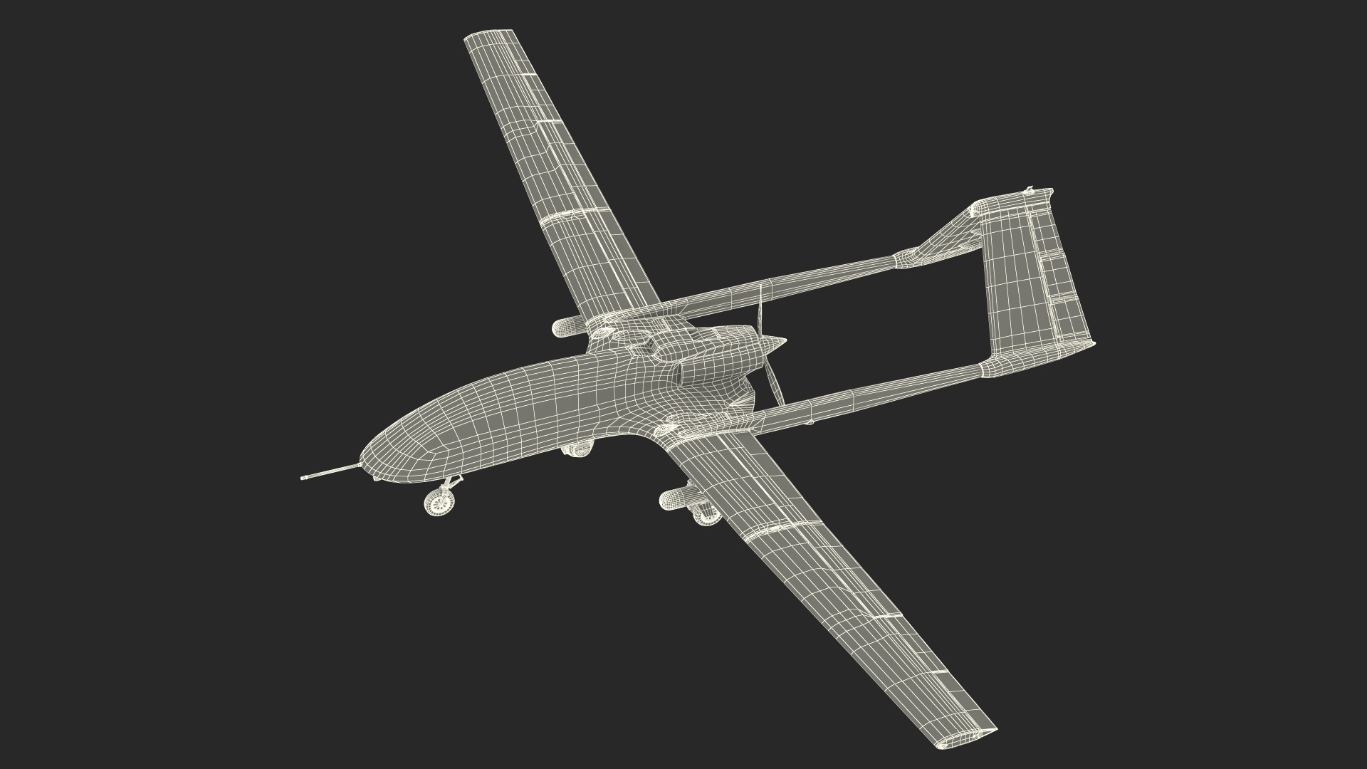 3D Bayraktar TB3 UCAV model