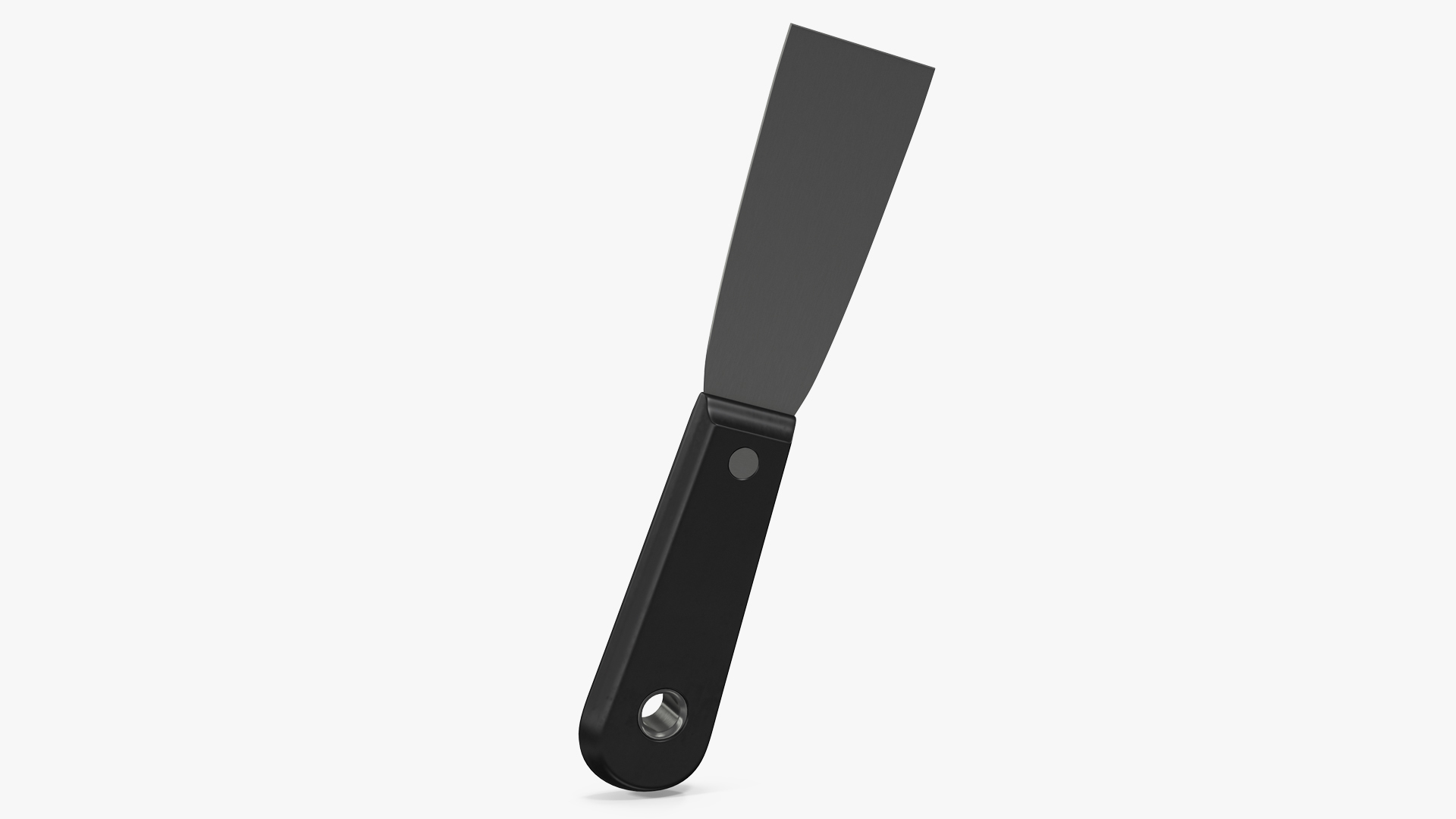 3D Scraper One and Half Inch Black Handle model