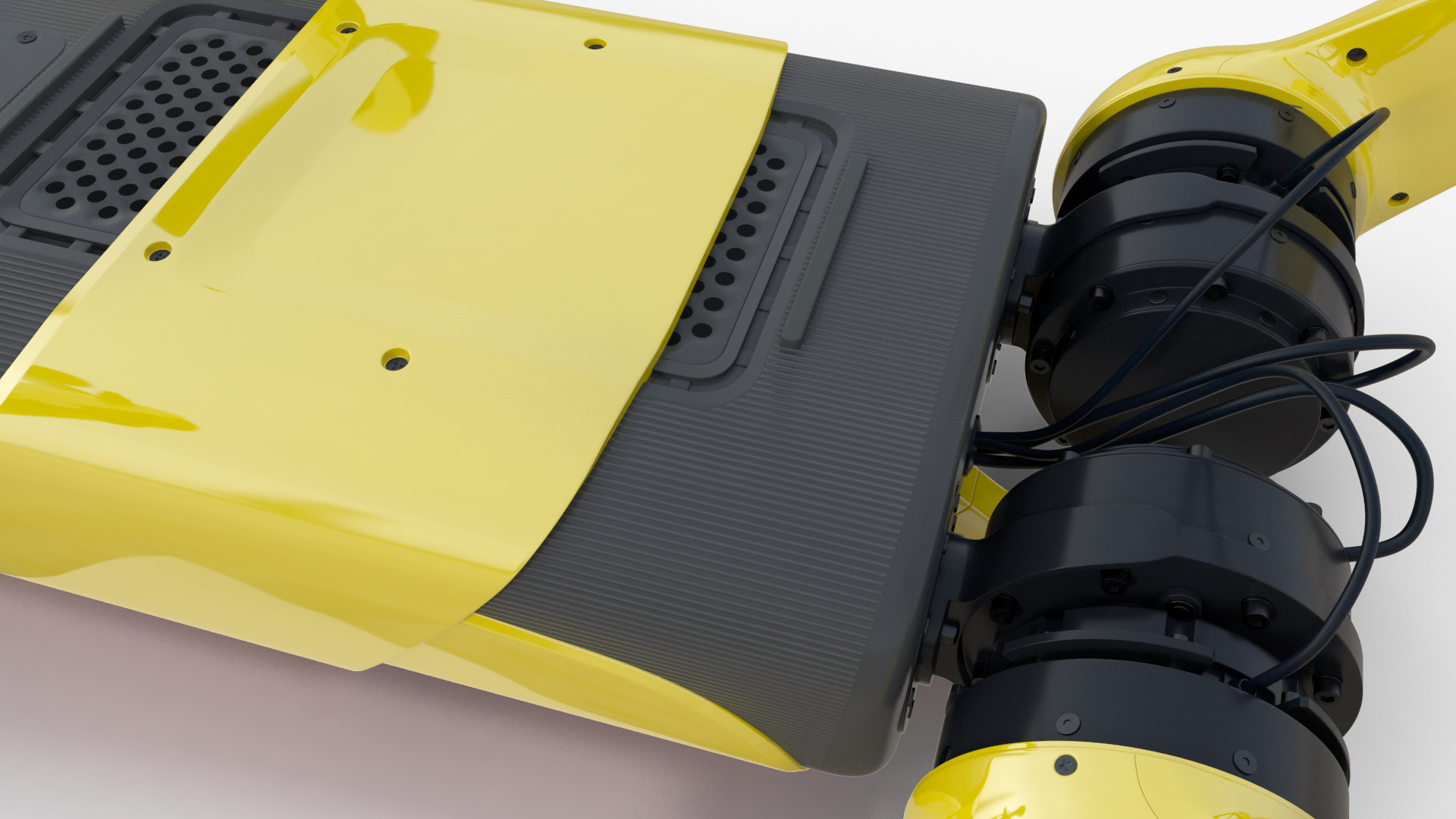 3D Dog Robot Yellow