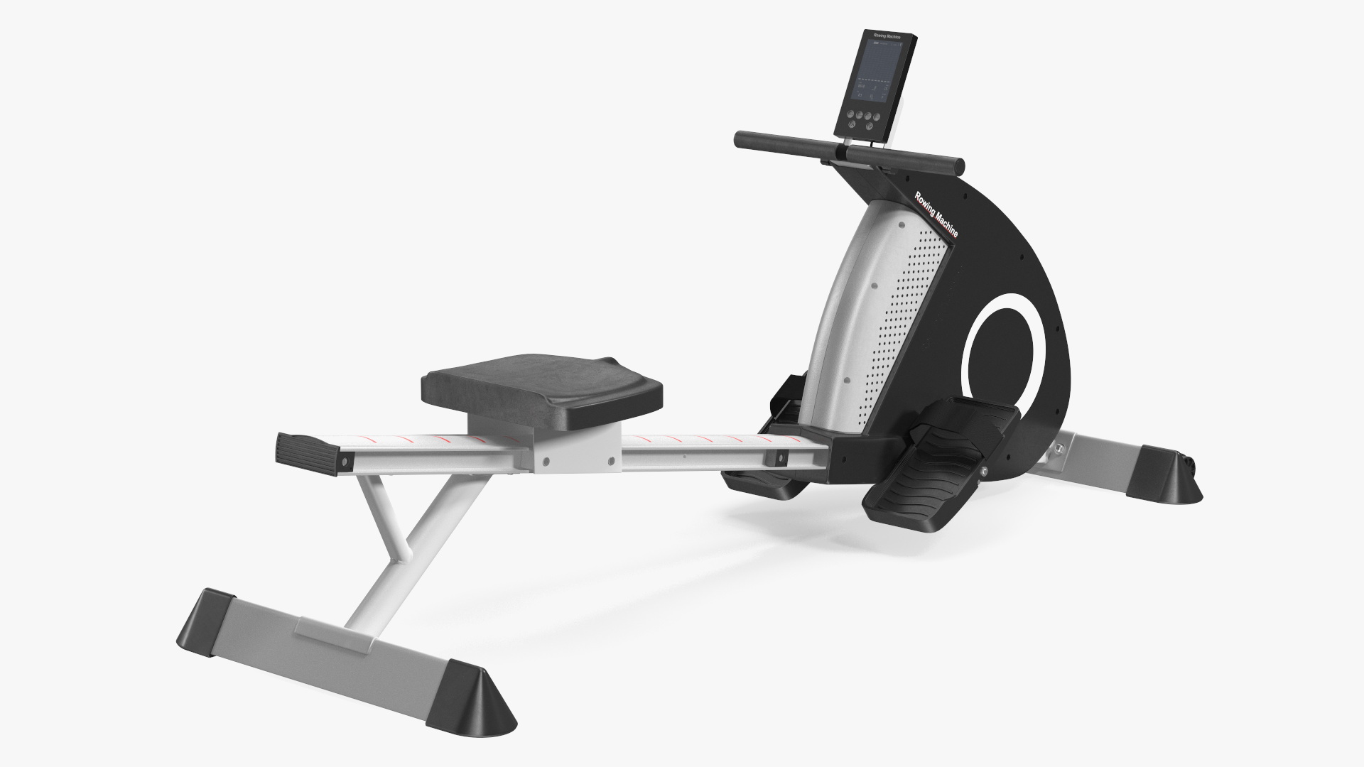 3D Magnetic Rowing Machine model