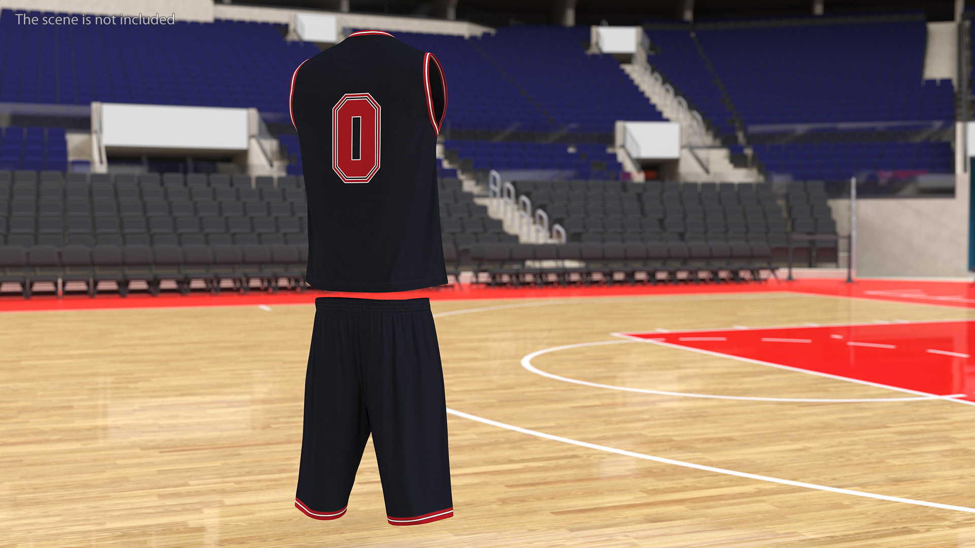 3D Basketball Jersey and Shorts Apparel