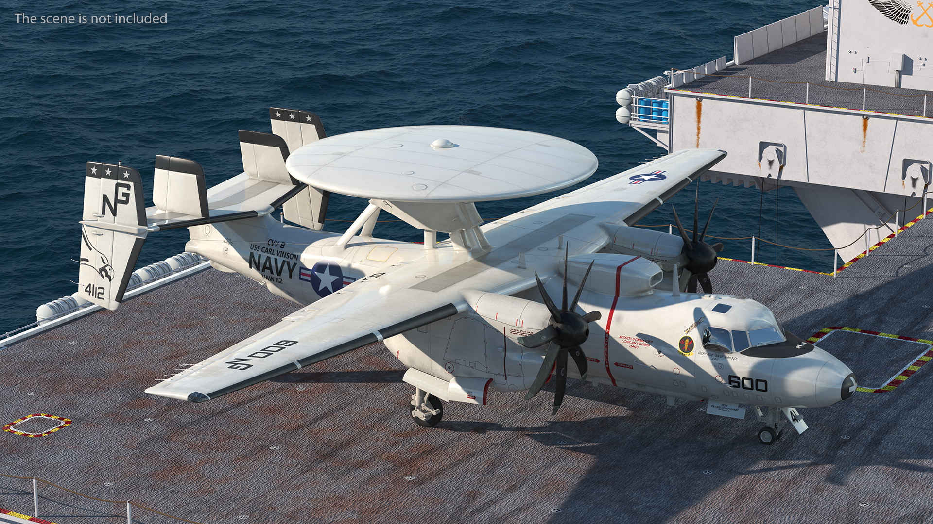 3D model USS George Washington With Aircraft