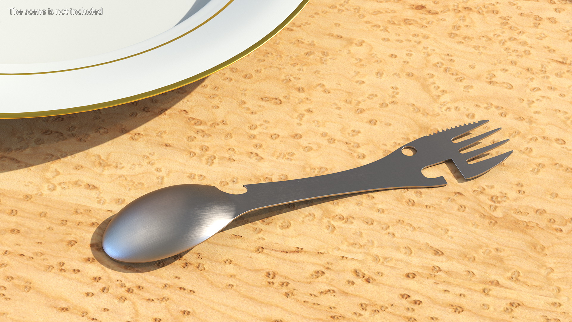 3D model Multi-Function Fork Spoon