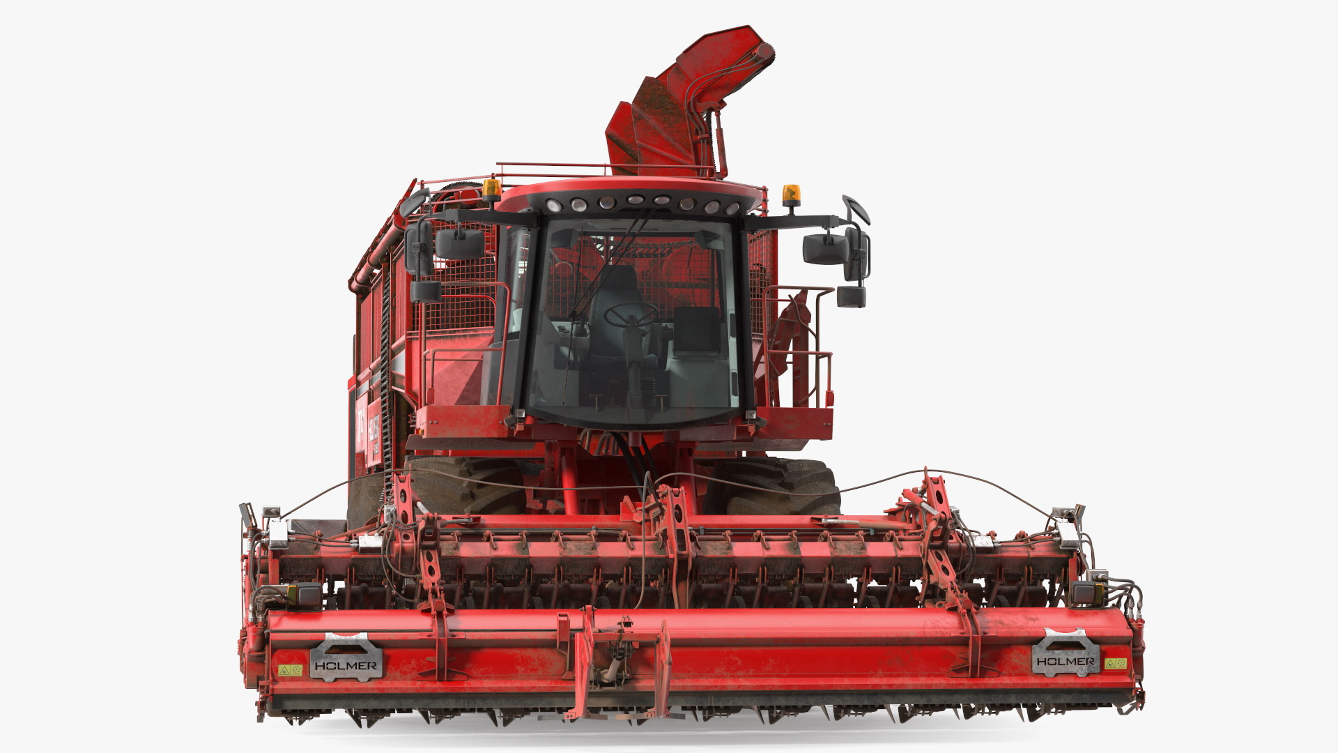 3D model Dirty Beet Harvester HOLMER Terra Dos T4-30 Rigged