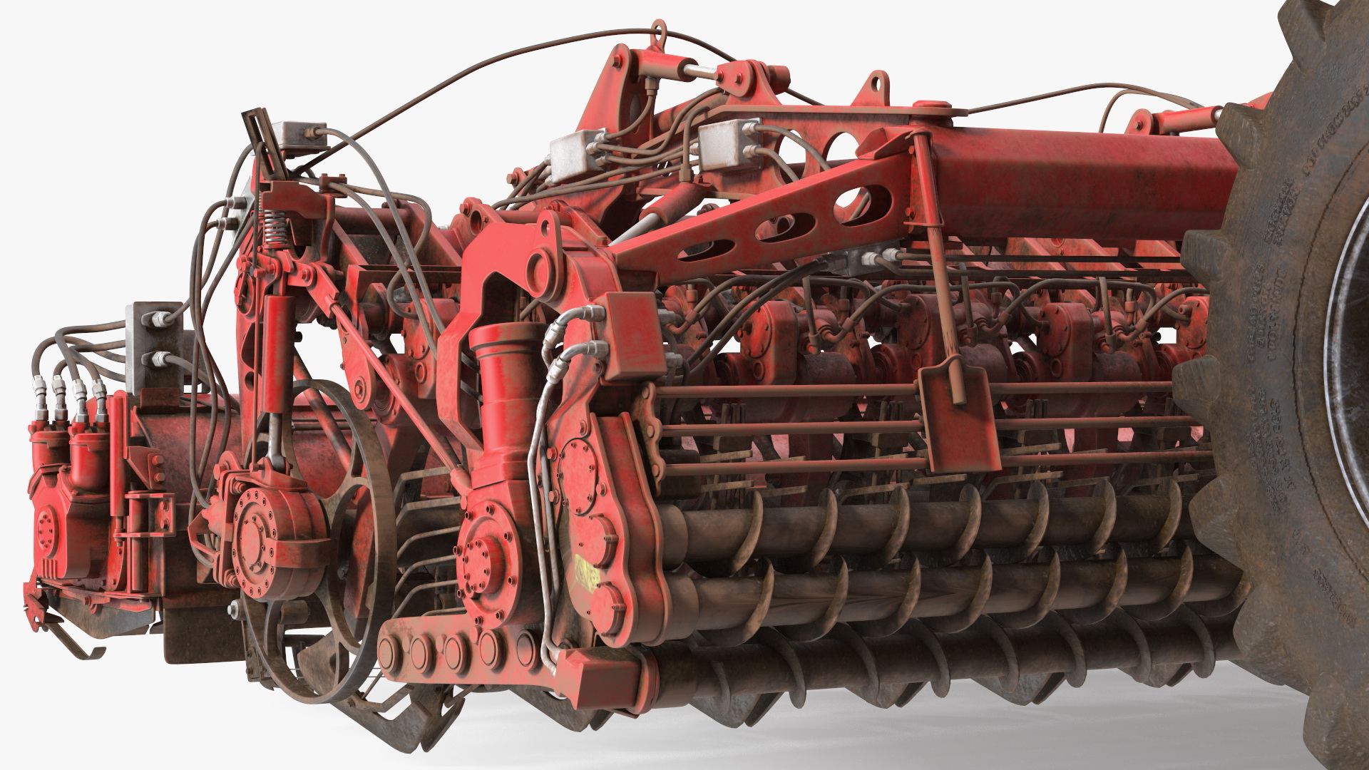 3D HOLMER Terra Dos T4-30 Self-Propelled Beet Harvester Dirty model