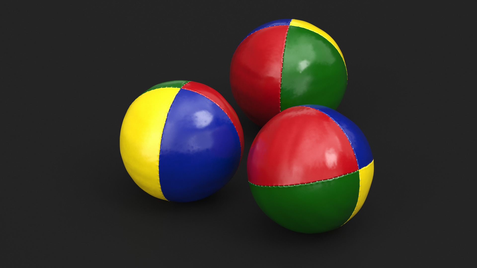 3D model Traditional Juggling Ball