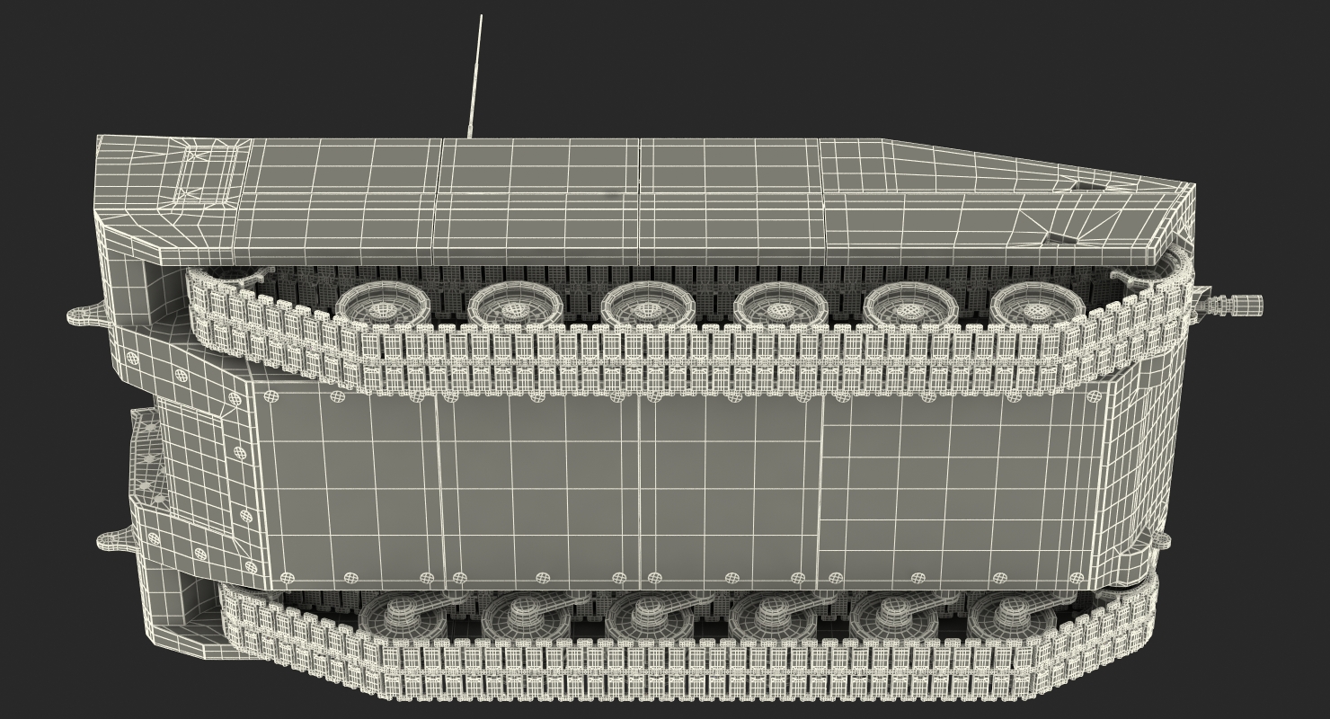 3D model Infantry Fighting Vehicle Lynx Camo