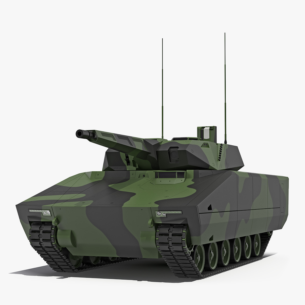 3D model Infantry Fighting Vehicle Lynx Camo