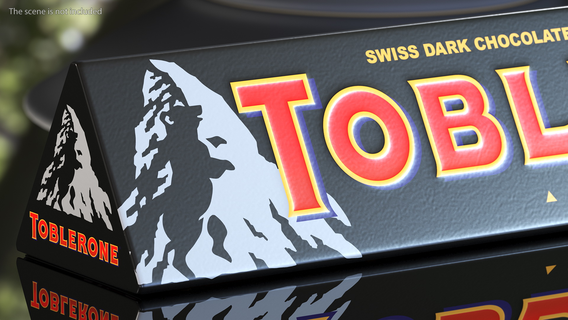 Toblerone Dark Chocolate Package 3D