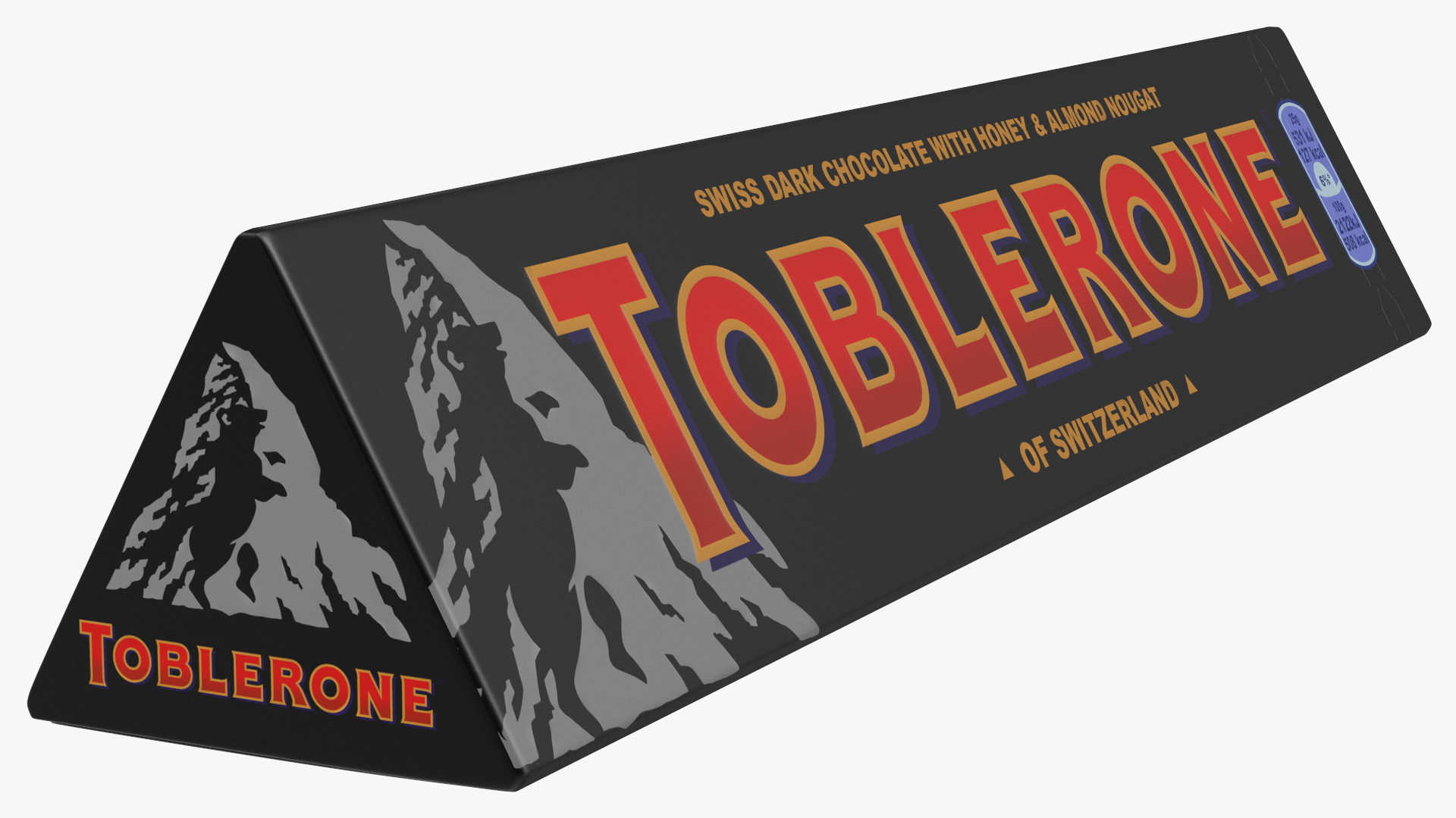 Toblerone Dark Chocolate Package 3D