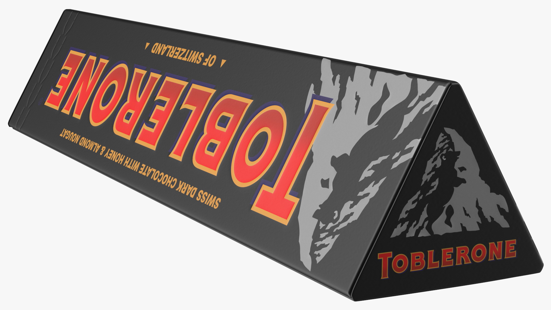 Toblerone Dark Chocolate Package 3D