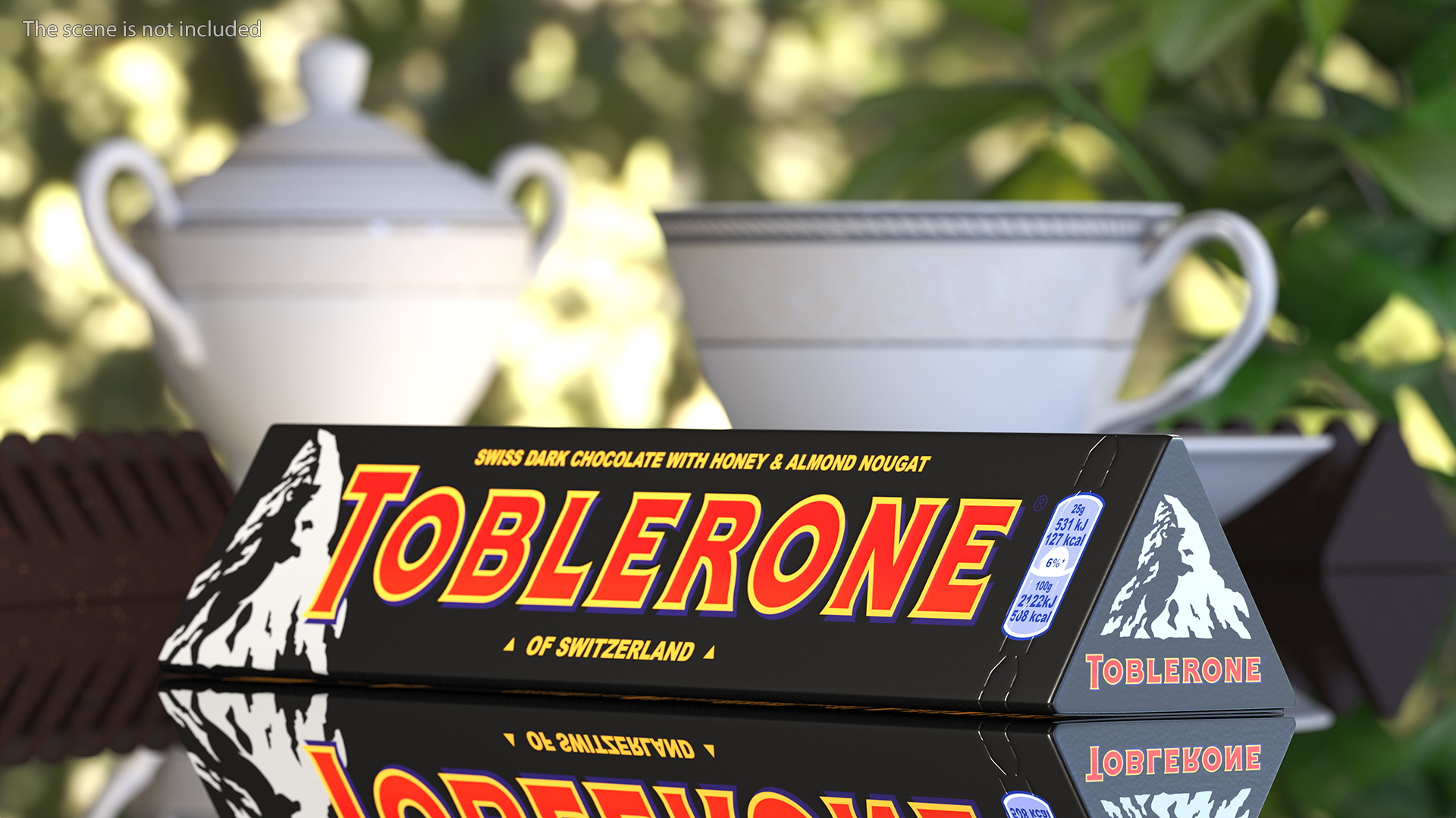 Toblerone Dark Chocolate Package 3D