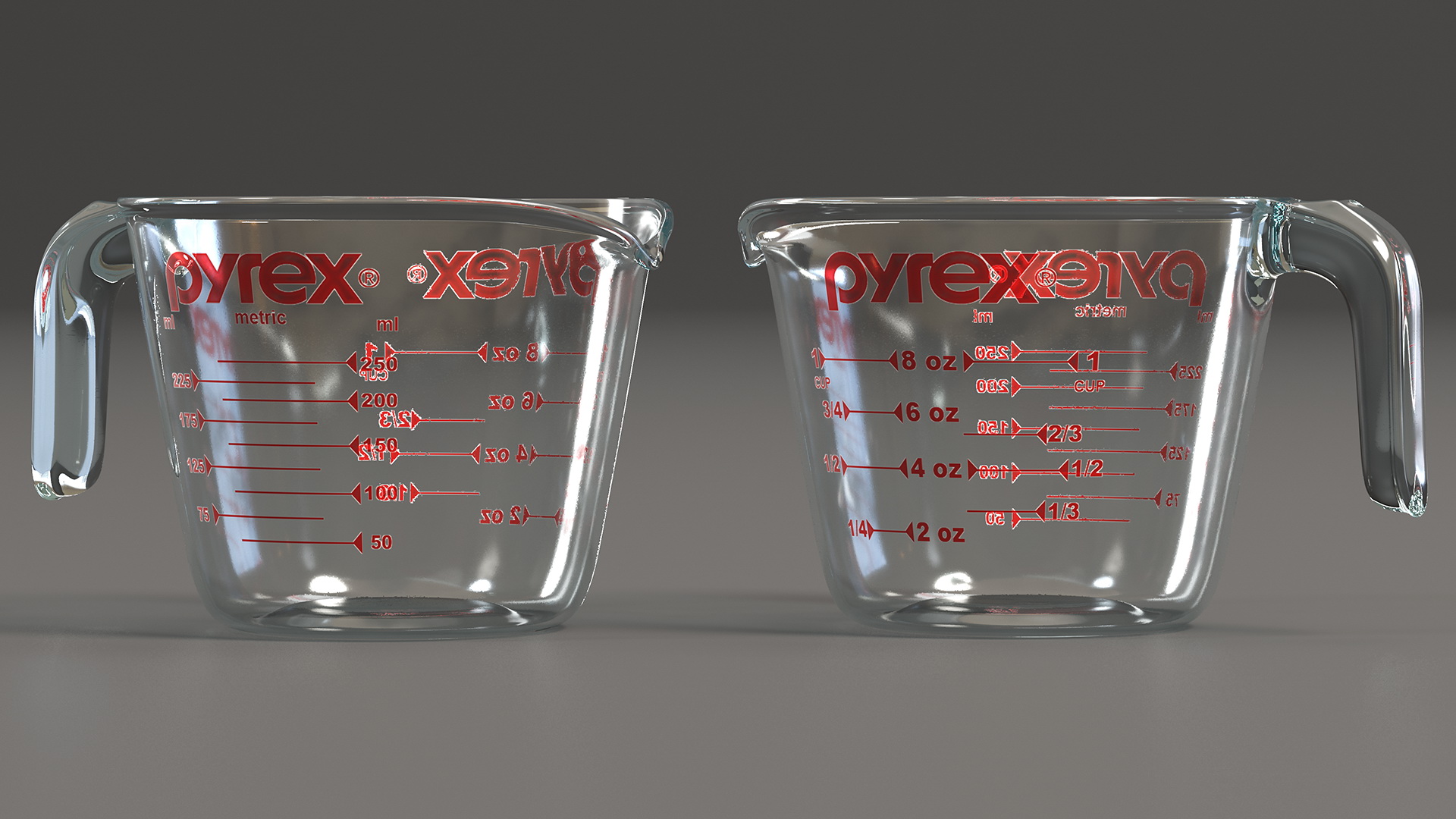 Measuring Cup 250ml 3D model