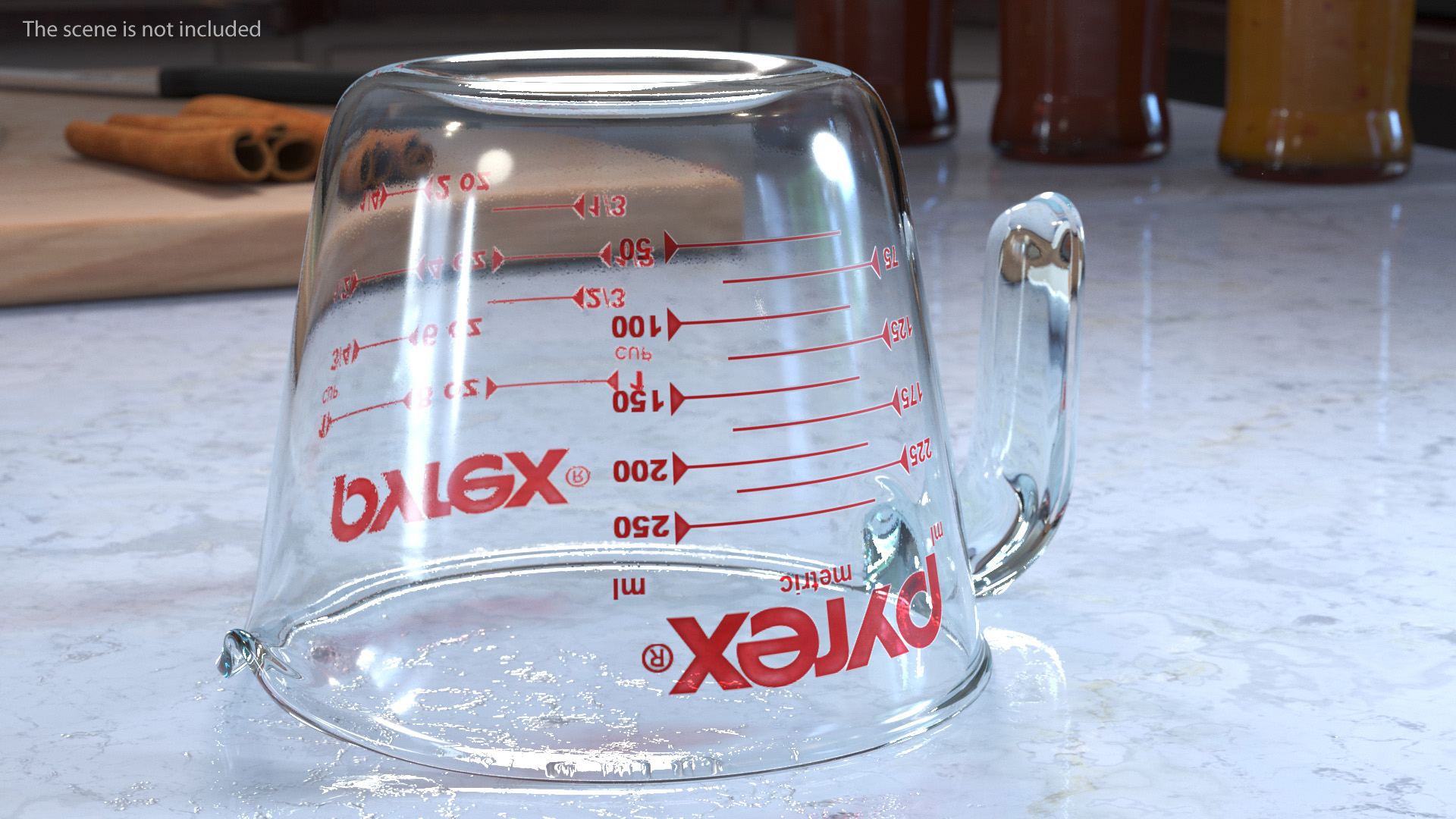 Measuring Cup 250ml 3D model