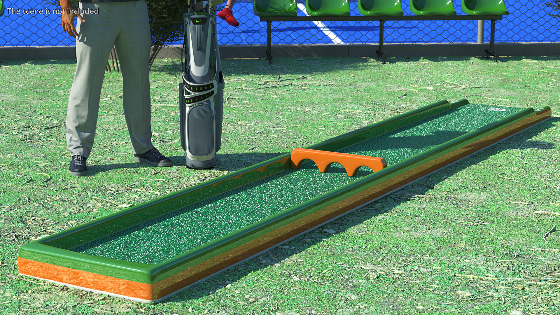 Minigolf 35 Portable Course Hole 2 3D model