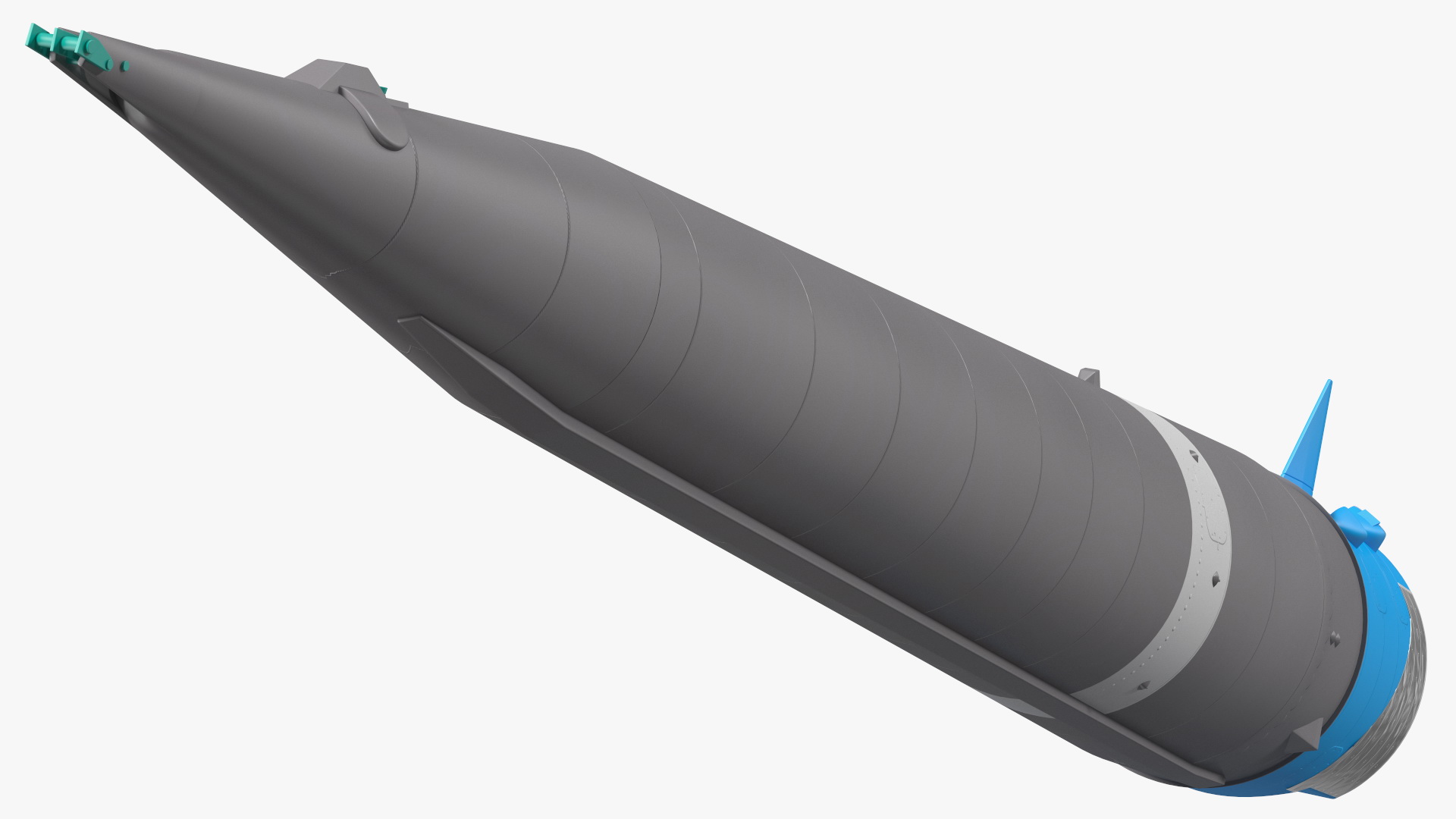 3D Orbital Launch Vehicle Main Parts model