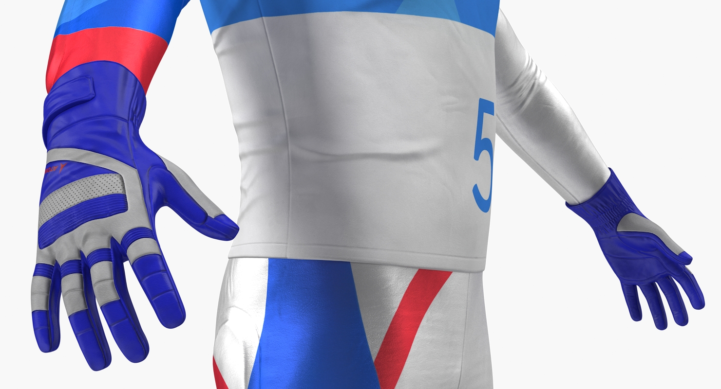 Downhill Olympic Skier 3D