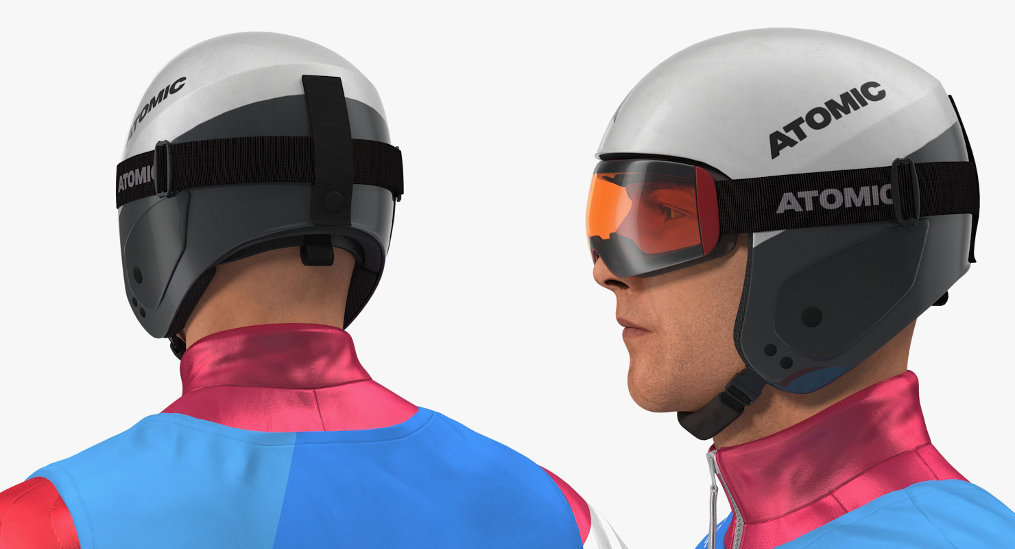 Downhill Olympic Skier 3D