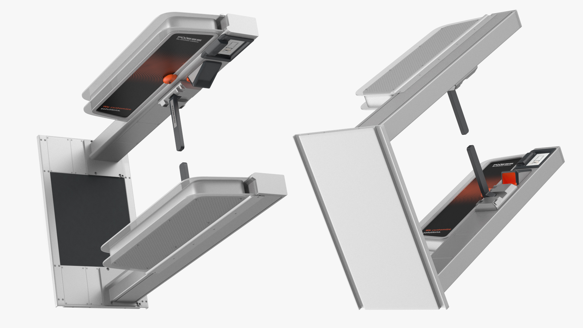 Axess AX500 Smart Gate Flap 3D