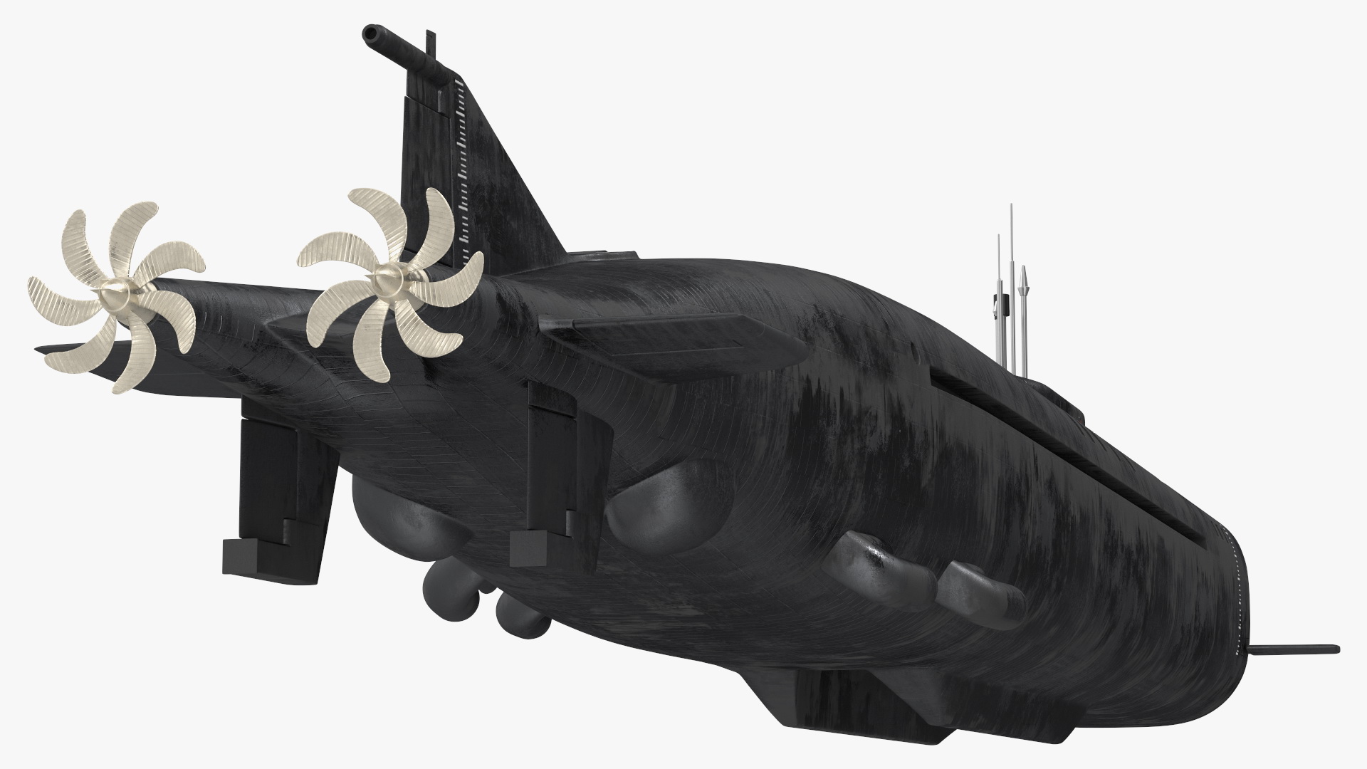 3D model Submarine Belgorod K-329 OSCAR II Rigged