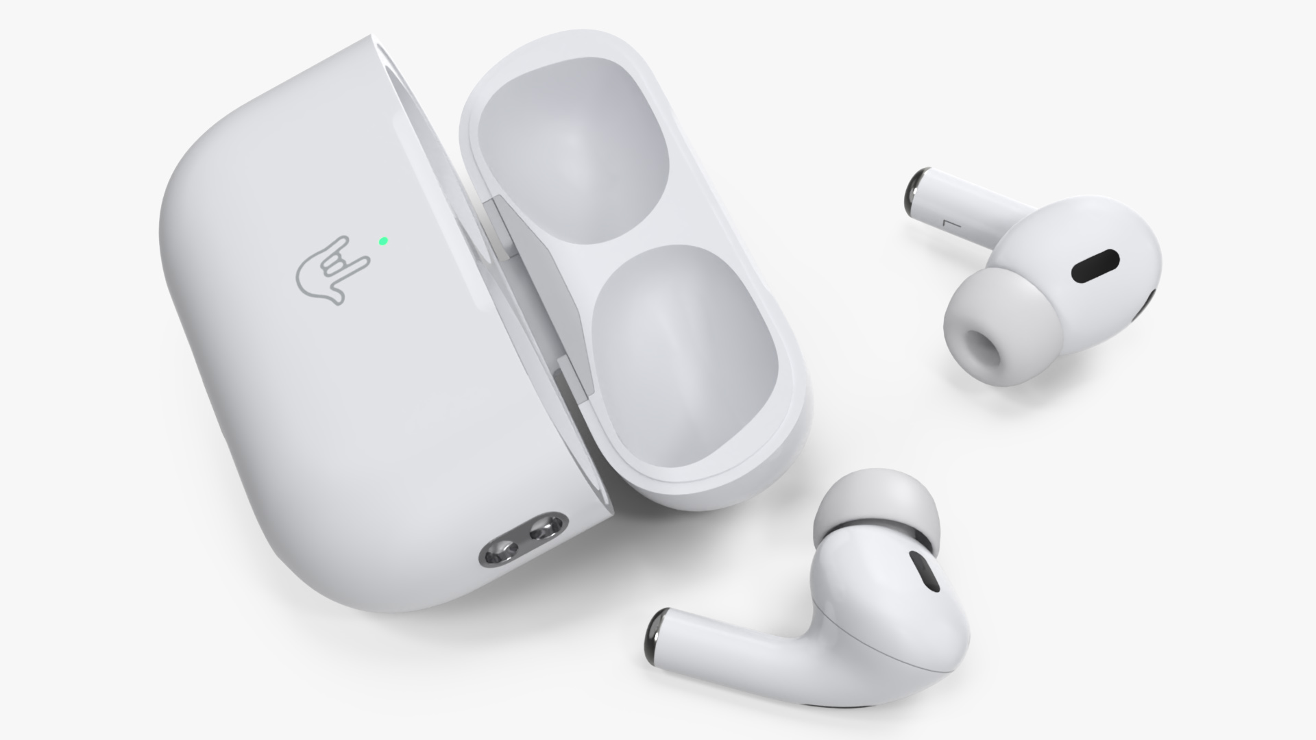 3D model Apple AirPods Pro 2 USB-C