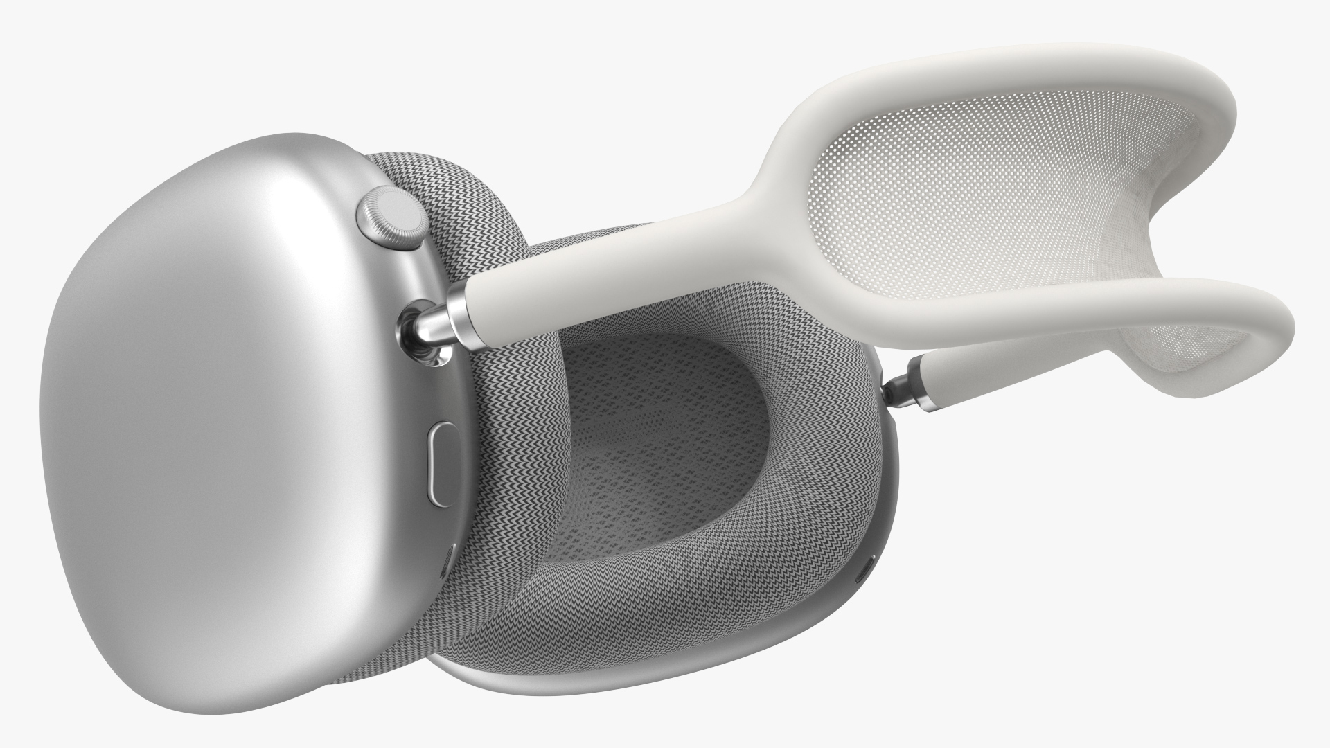 AirPods Max Headphones Silver 3D model