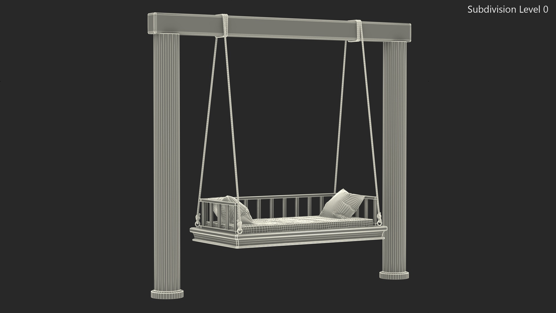 3D Hanging Swing Sofa model