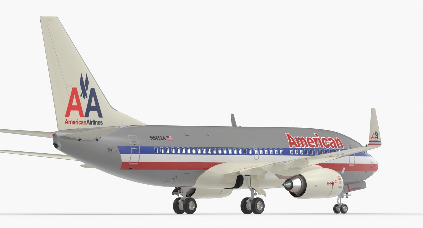 Boeing 737 700 American Airlines 3D