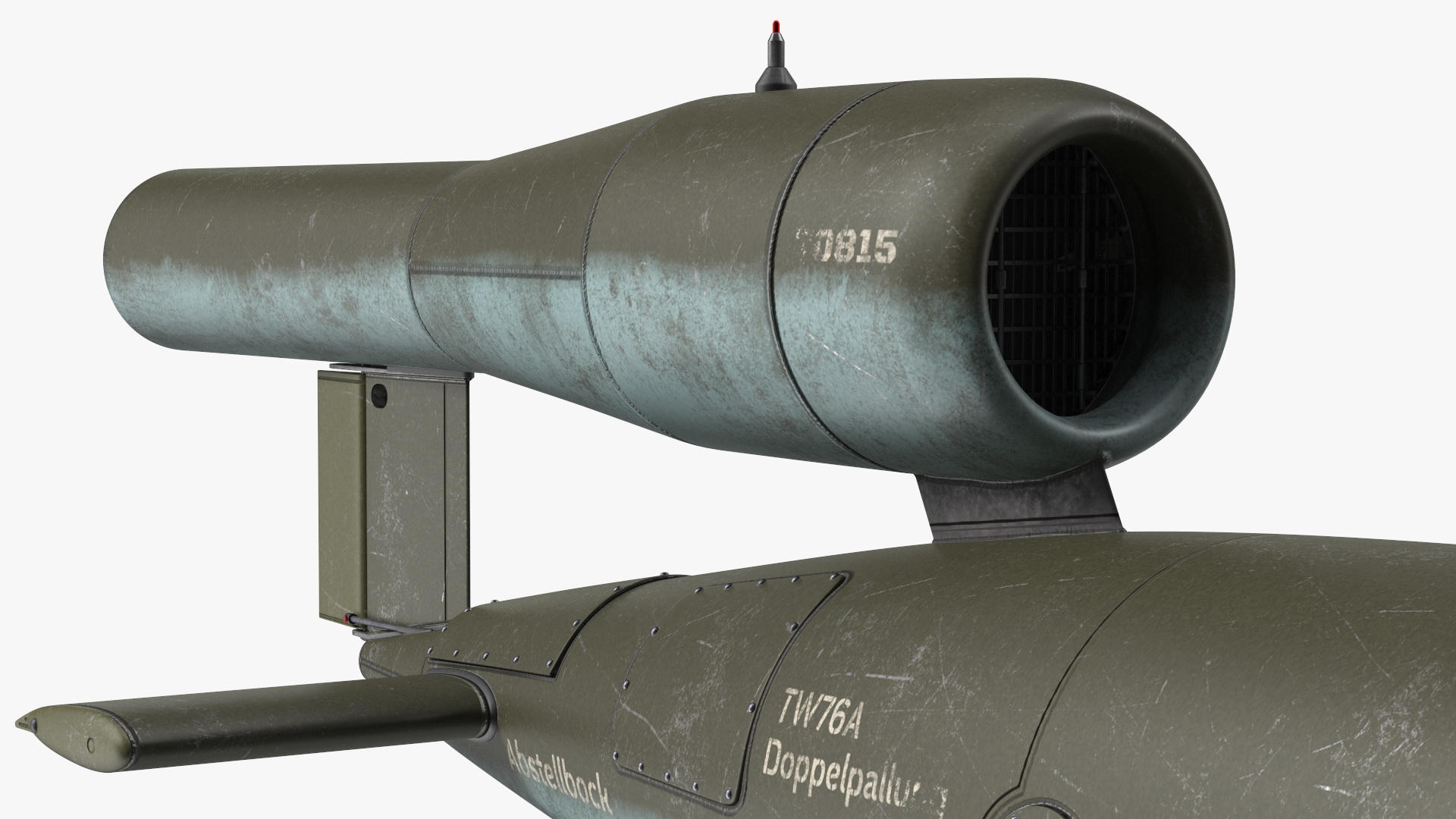 3D German WW2 Vergeltungswaffe 1 Flying Bomb