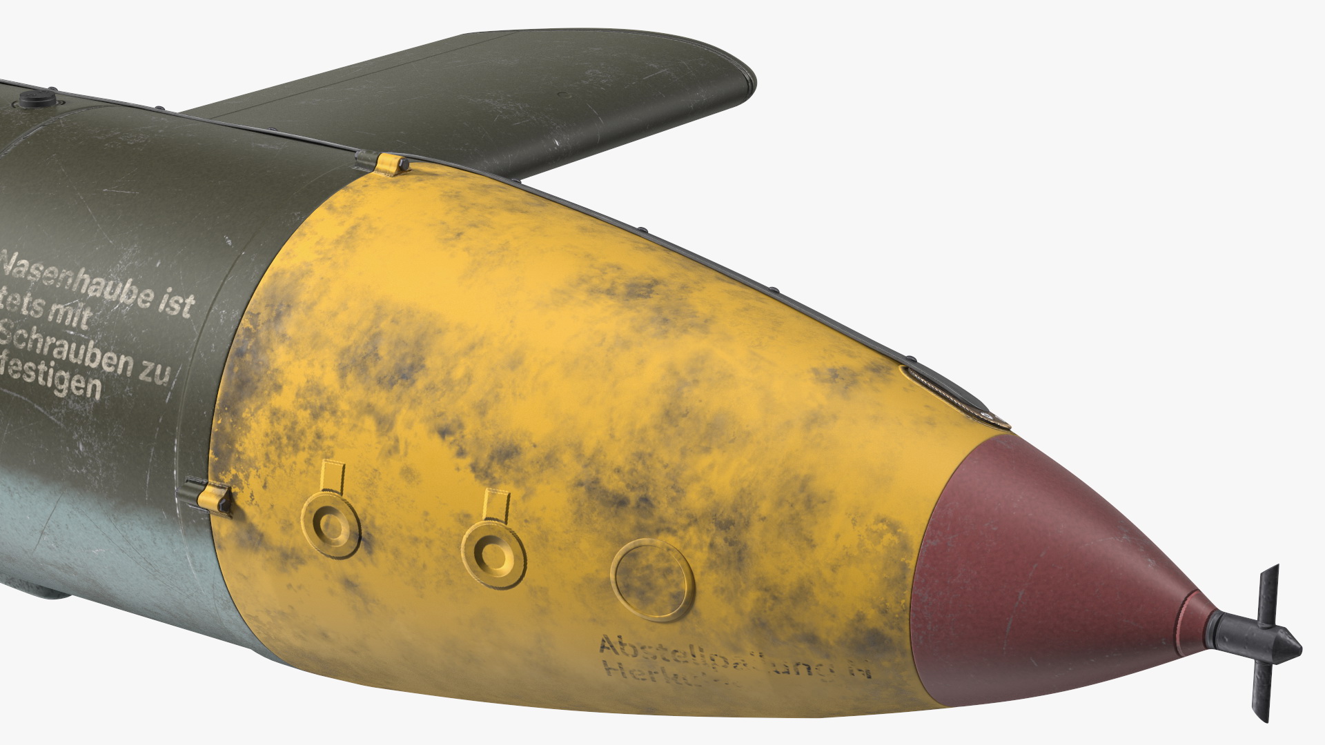 3D German WW2 Vergeltungswaffe 1 Flying Bomb