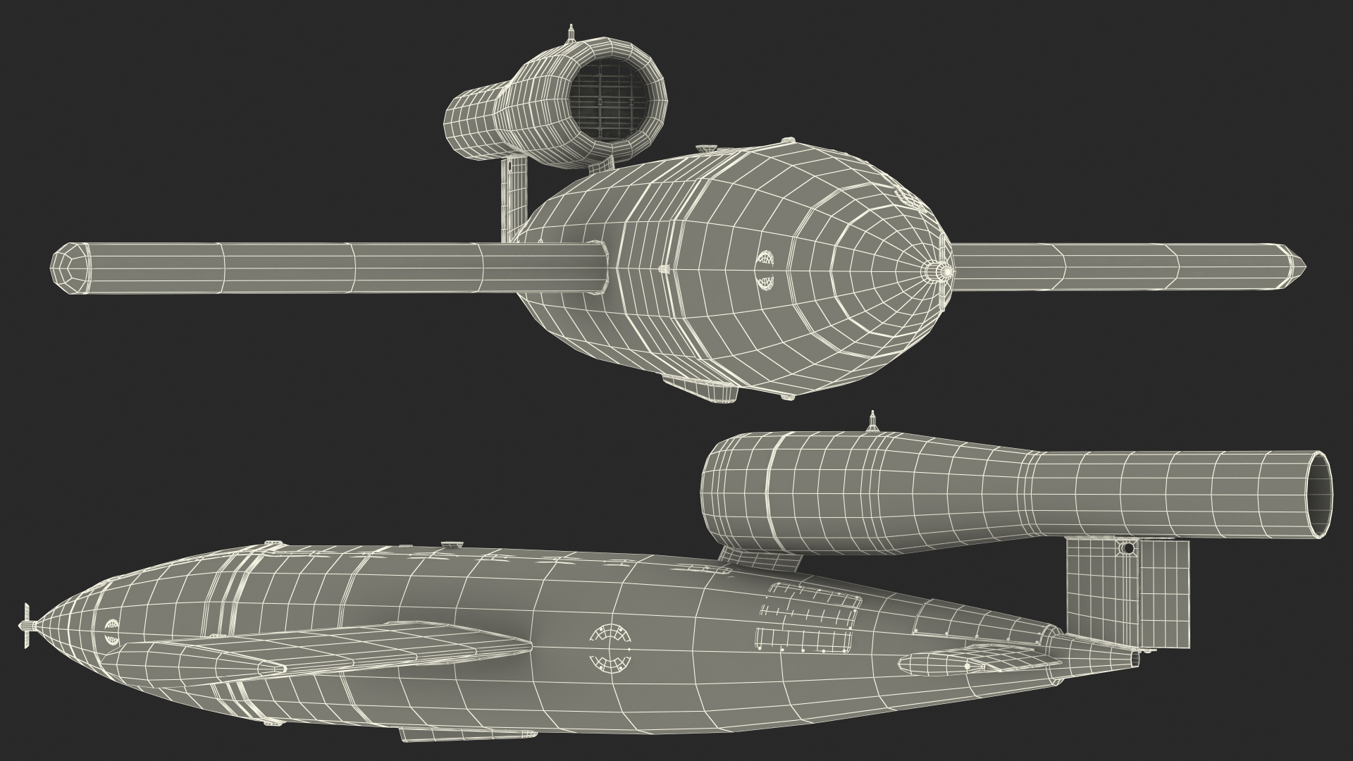 3D German WW2 Vergeltungswaffe 1 Flying Bomb