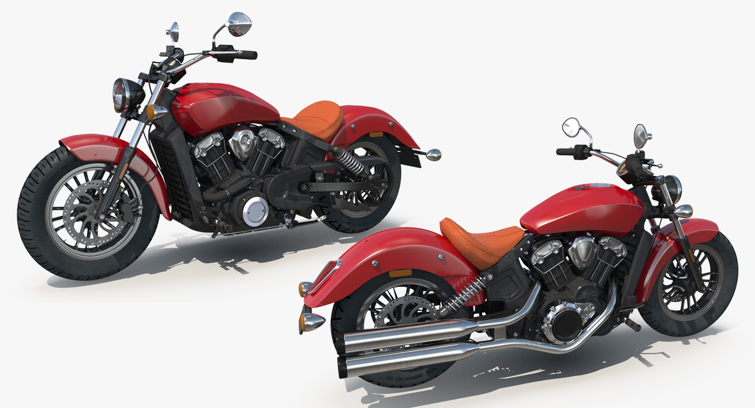 3D Cruiser Motorcycle Generic